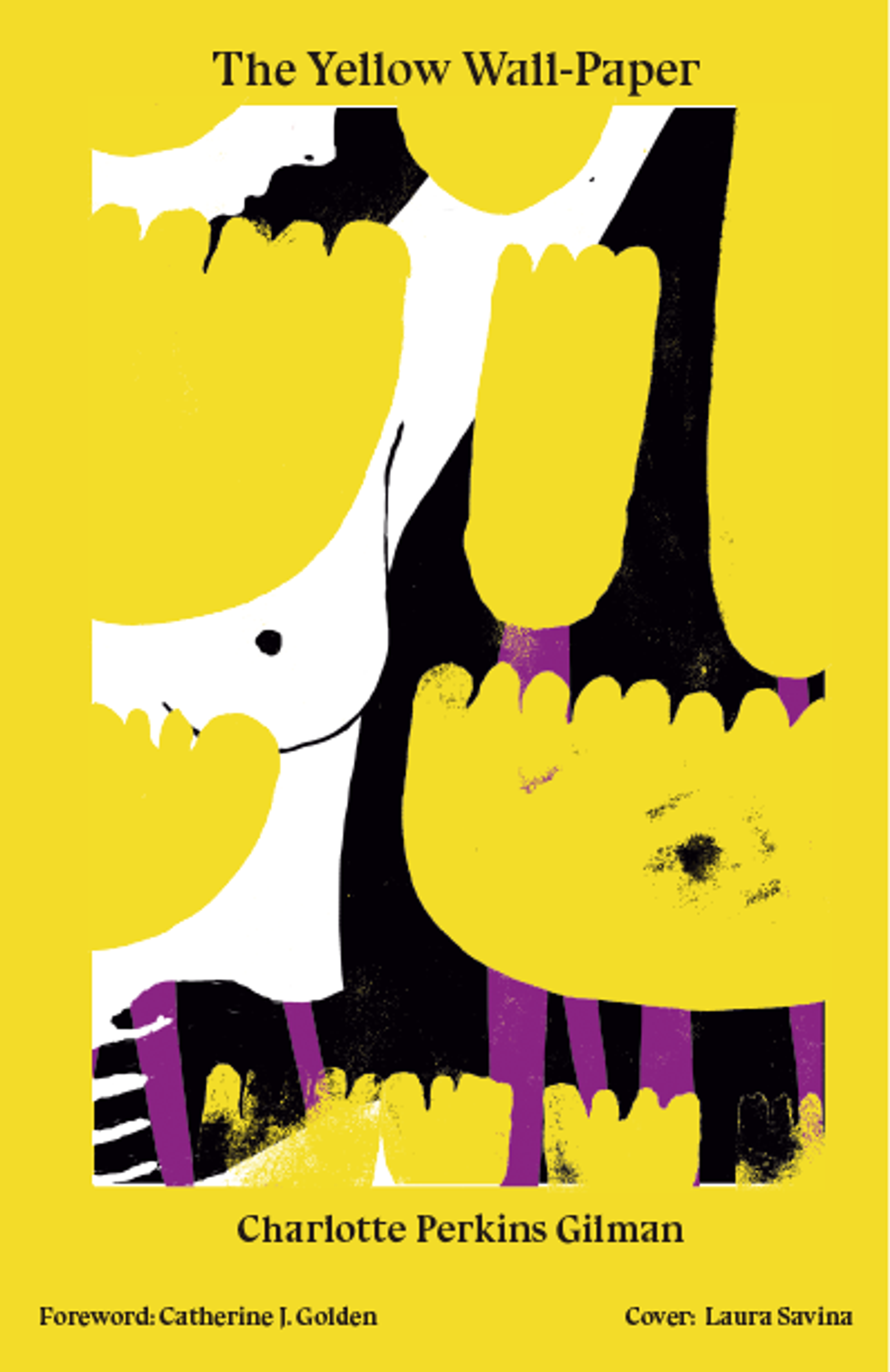 Cover of book titled The Yellow Wall-Paper