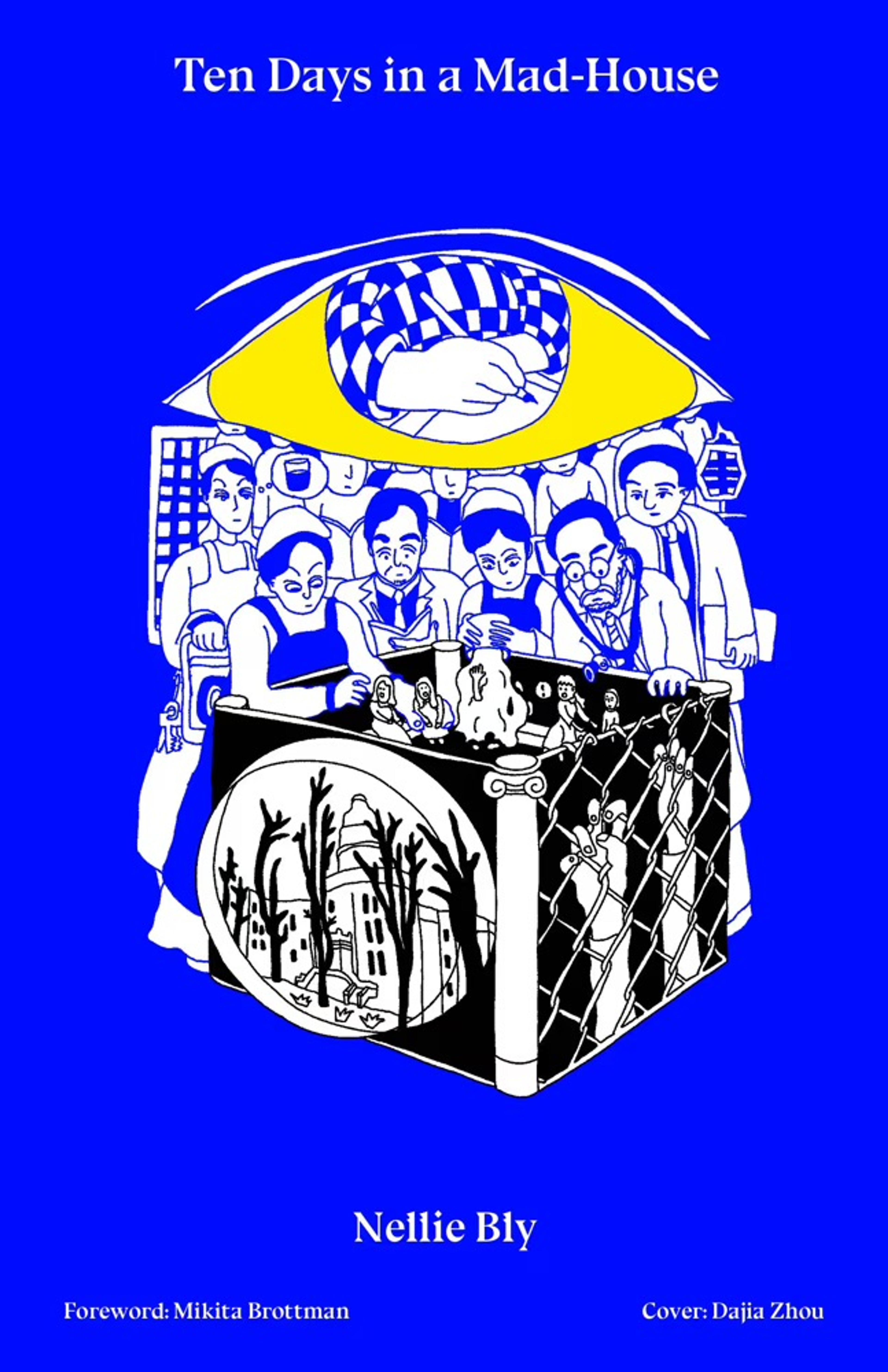 Cover of book titled Ten Days in a Mad-House
