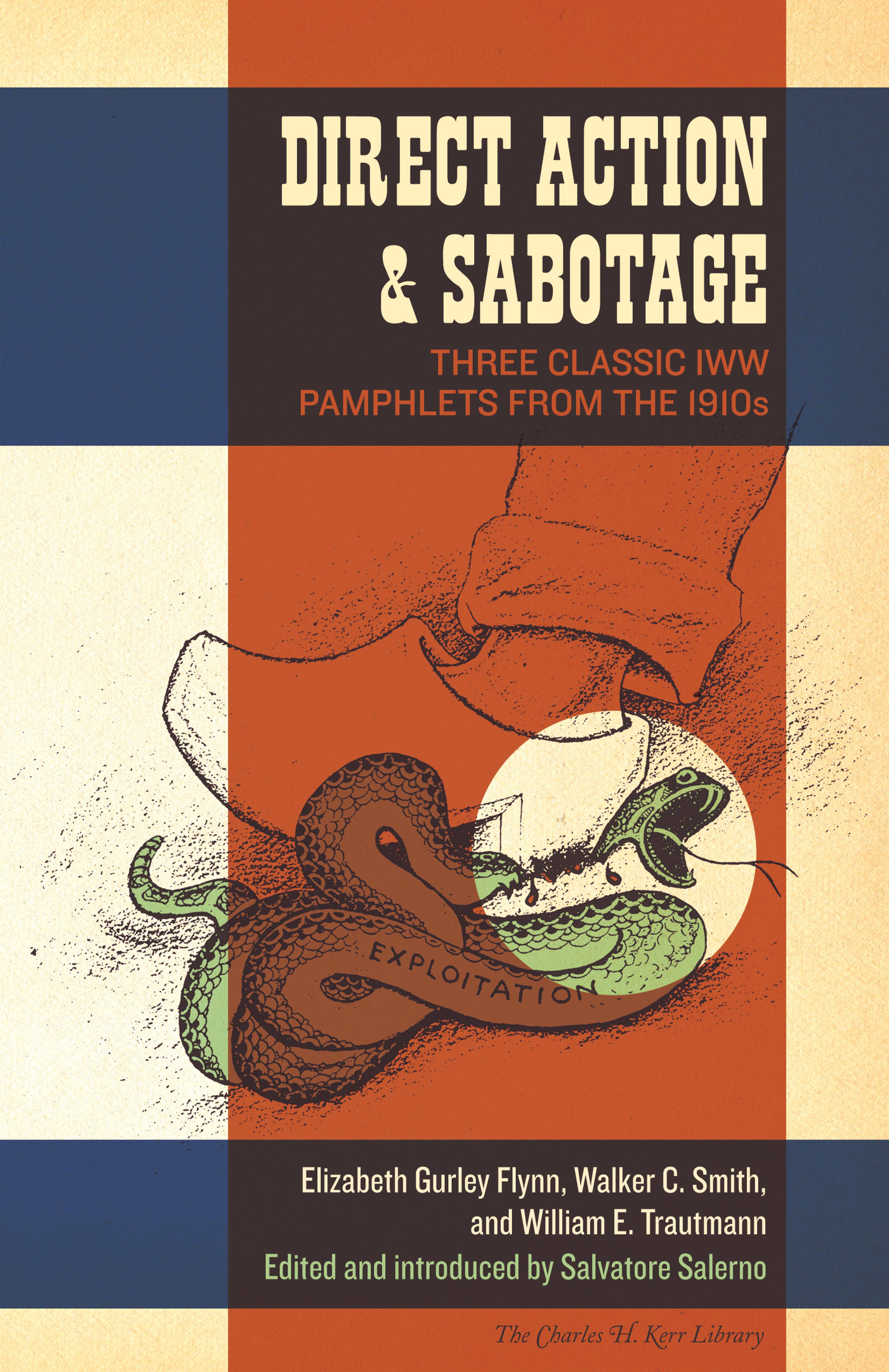 Cover of book titled Direct Action & Sabotage: Three Classic IWW Pamphlets from the 1910s