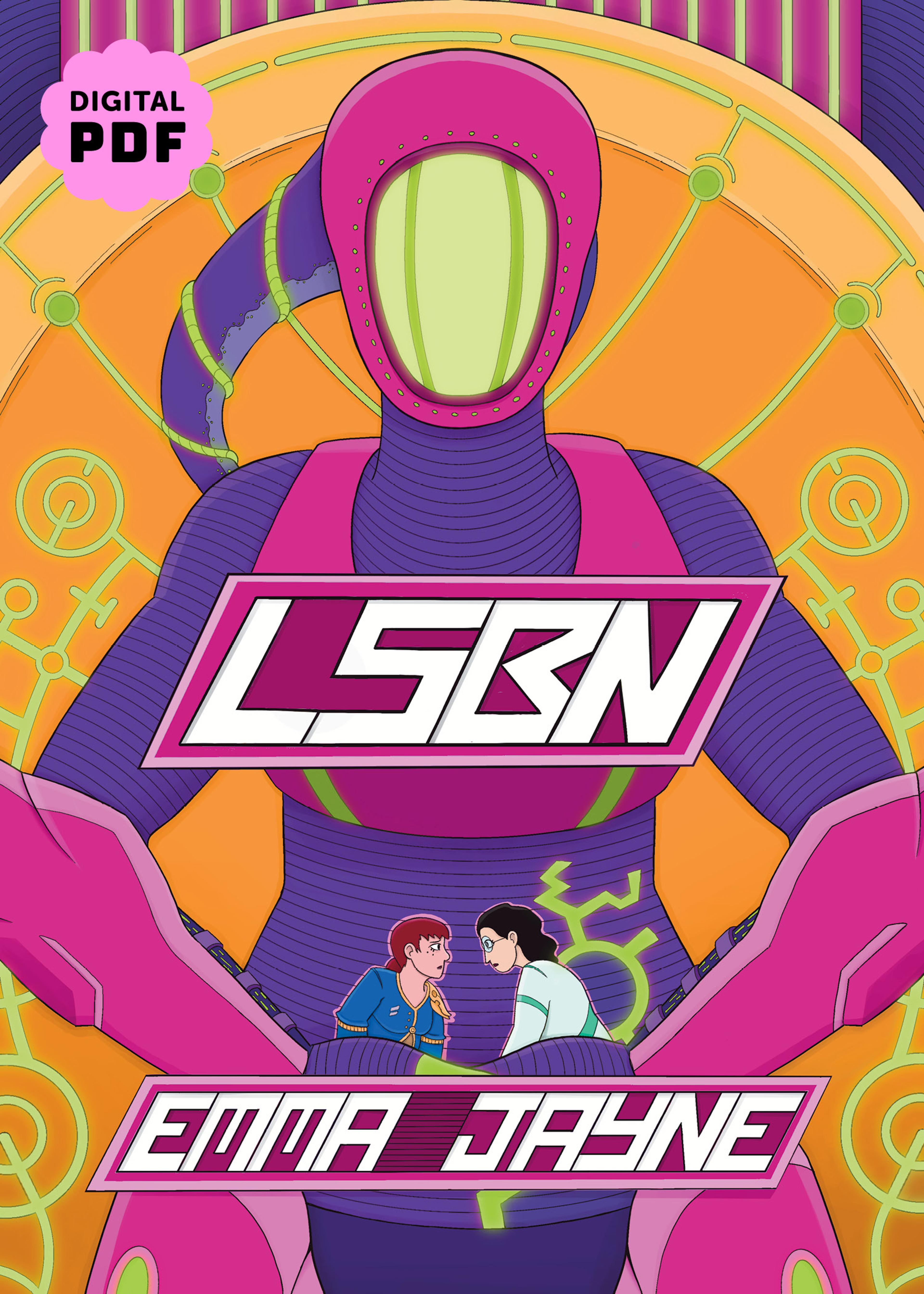 Cover of book titled LSBN