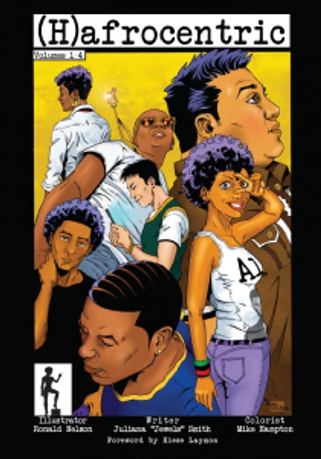 Cover of book titled Hafrocentric Comics: Volumes 1-4