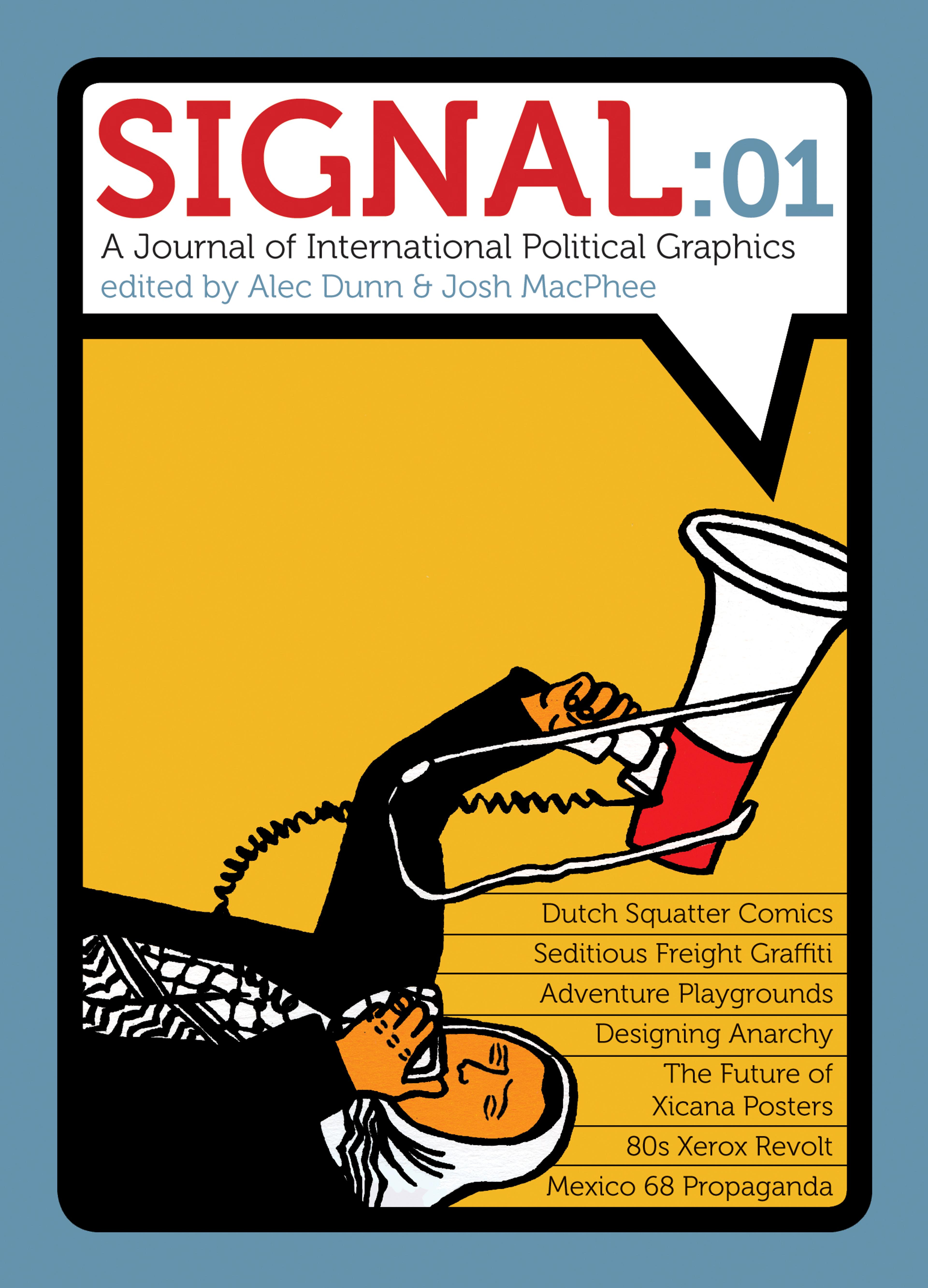 Cover of book titled Signal: 01: A Journal of International Political Graphics & Culture