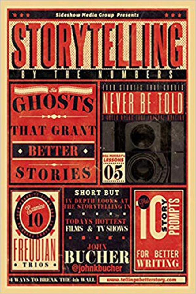 Cover of book titled Storytelling by the Numbers 