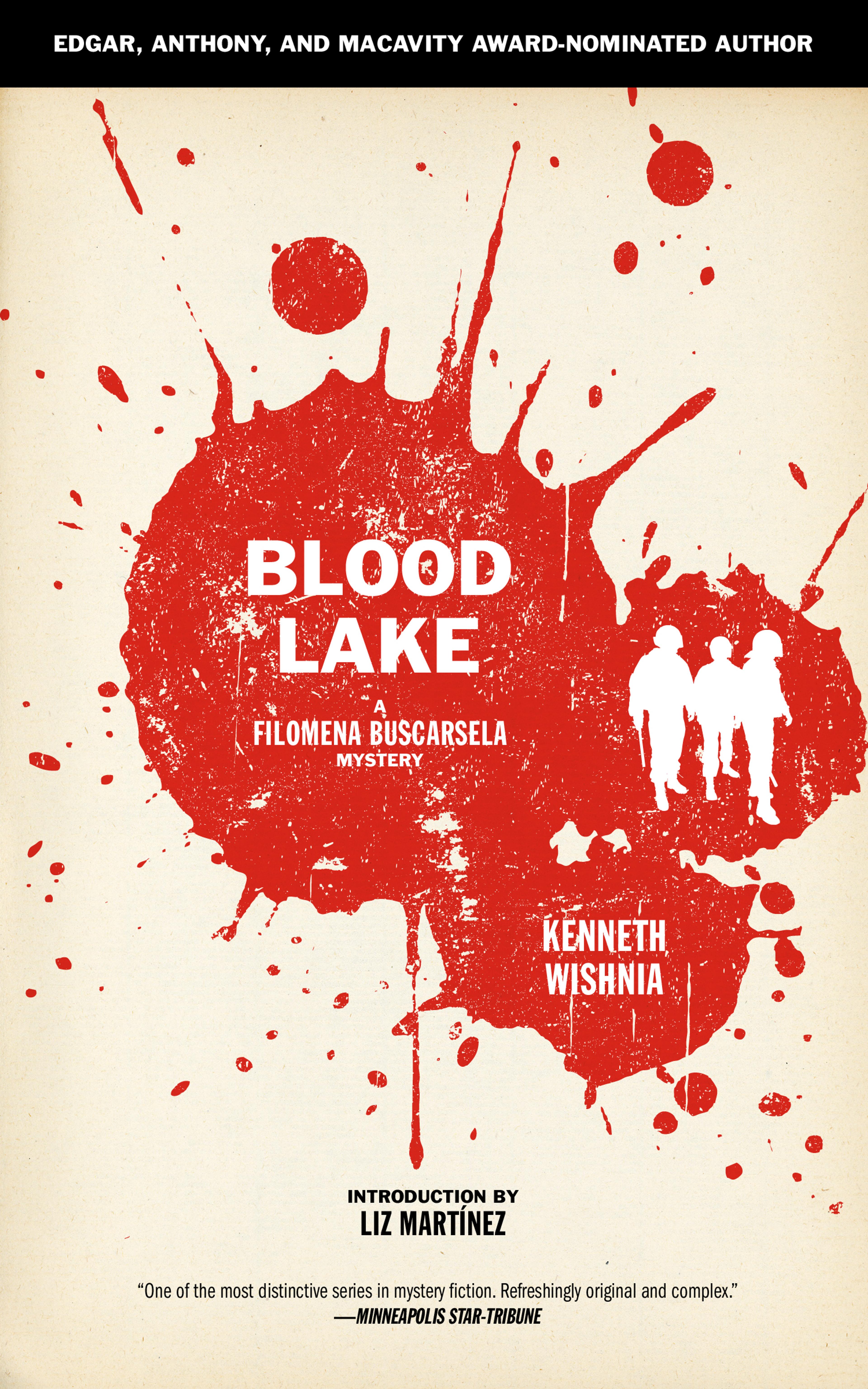 Cover of book titled Blood Lake