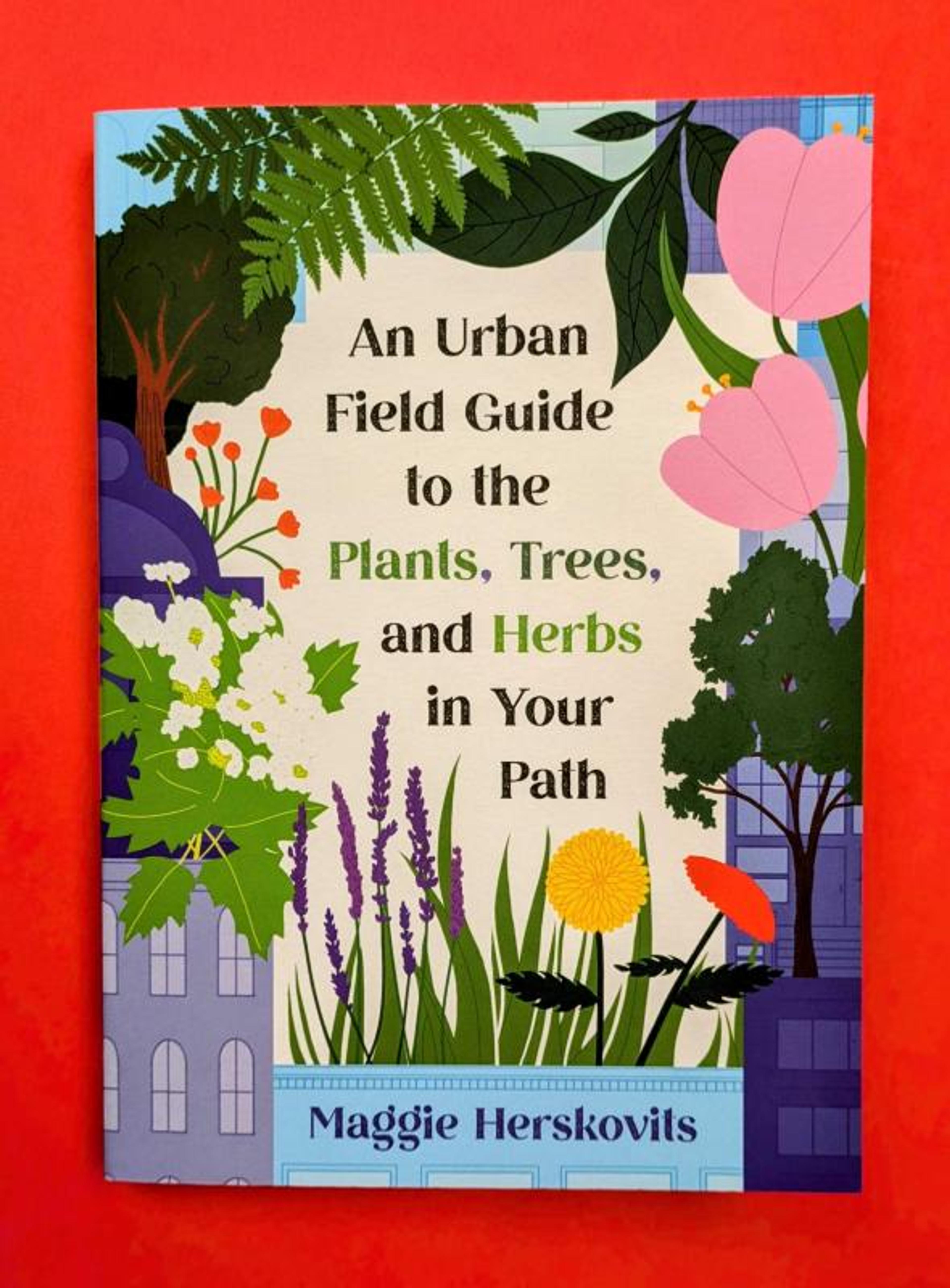 Cover of book titled An Urban Field Guide to the Plants, Trees, and Herbs in Your Path