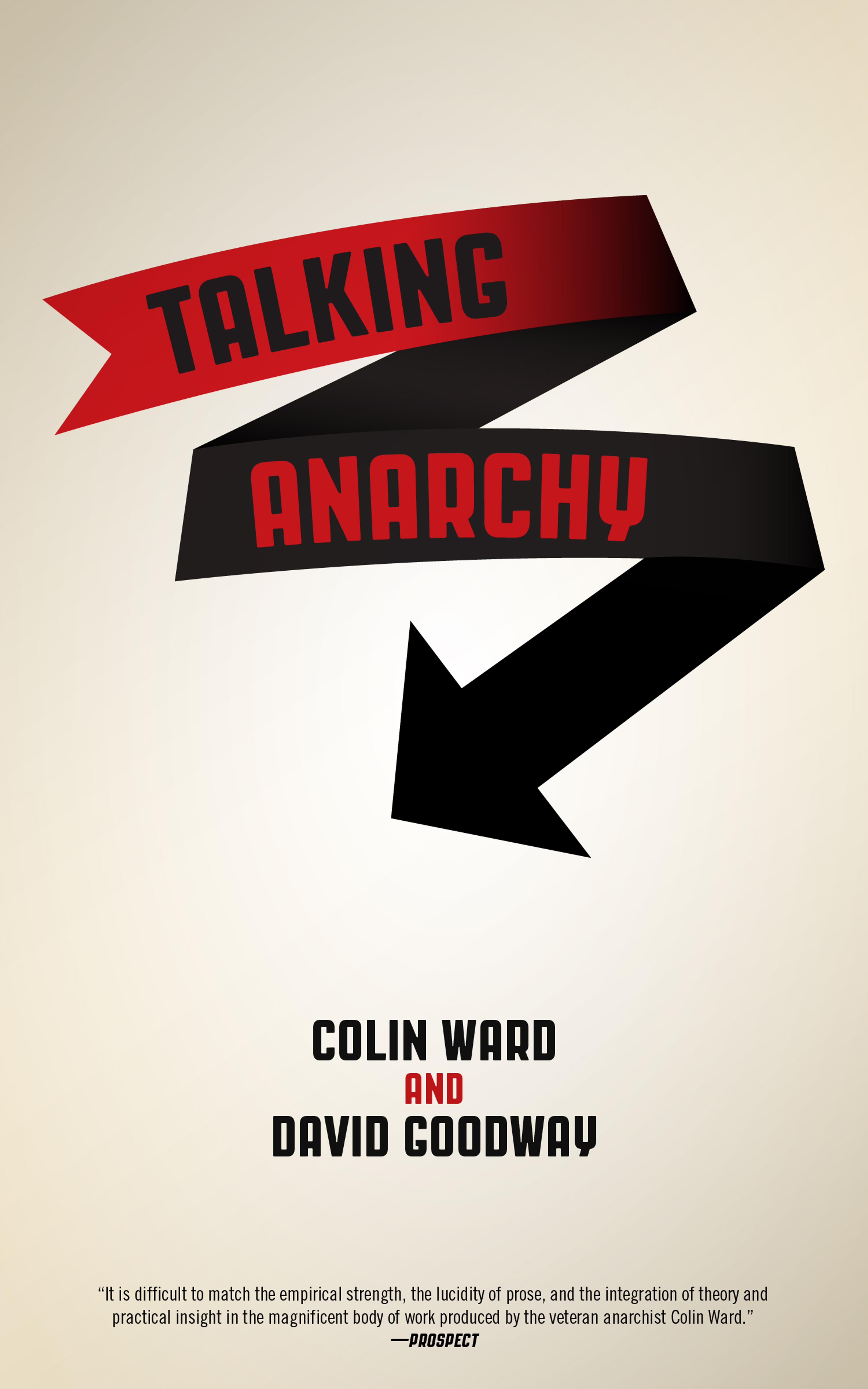 Cover of book titled Talking Anarchy