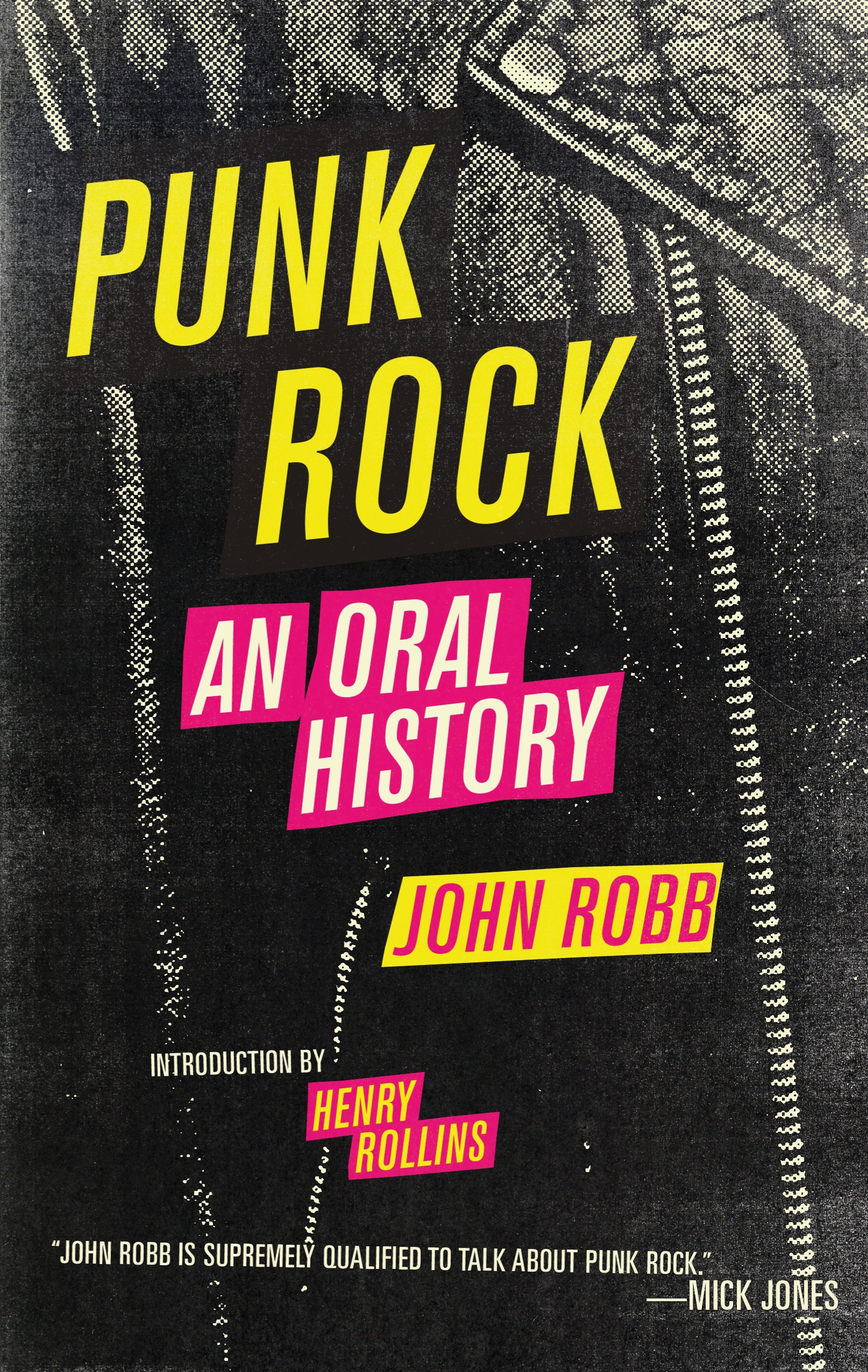 Cover of book titled Punk Rock: An Oral History