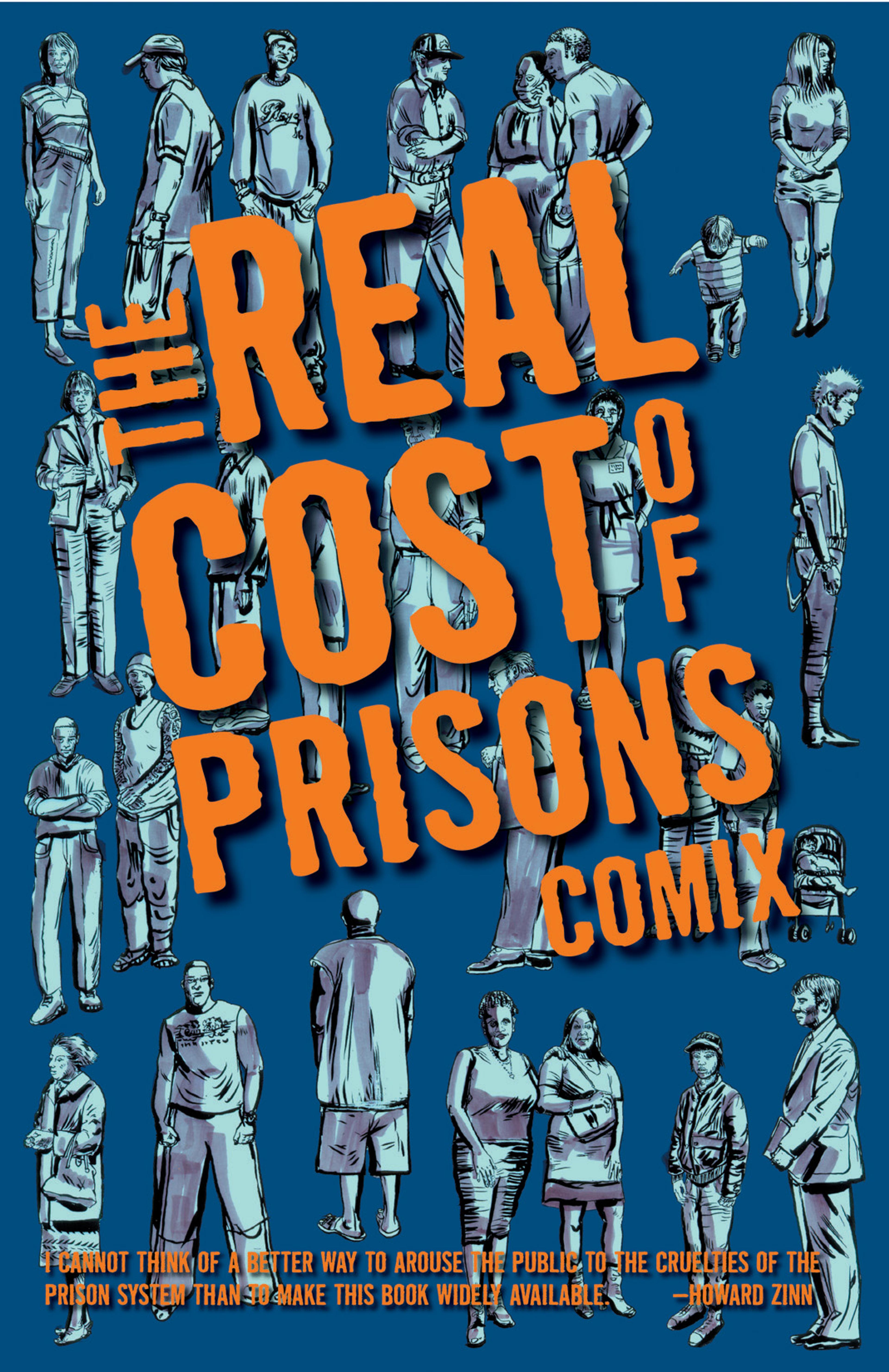 Cover of book titled Real Cost of Prisons Comix