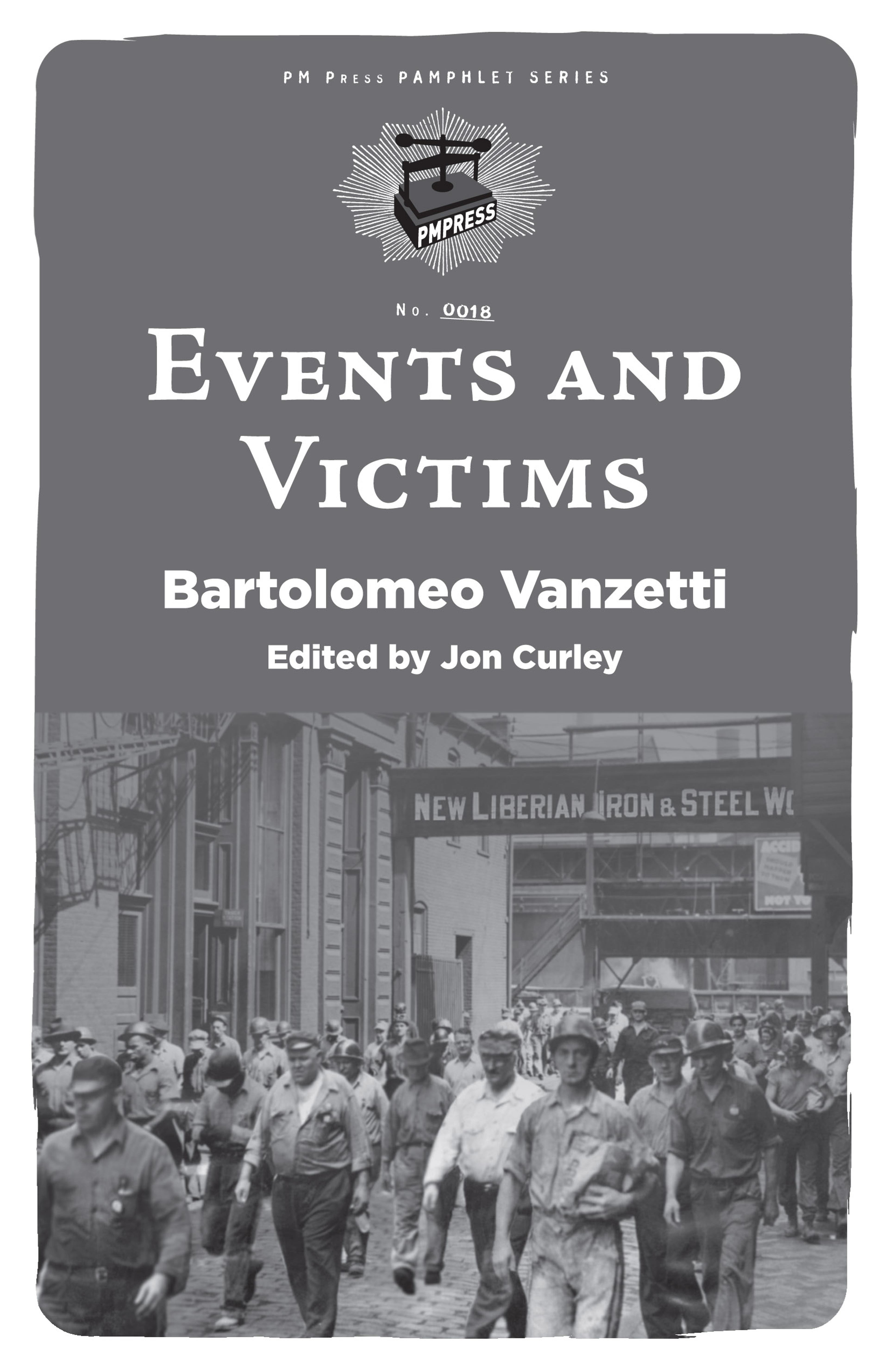 Cover of book titled Events and Victims