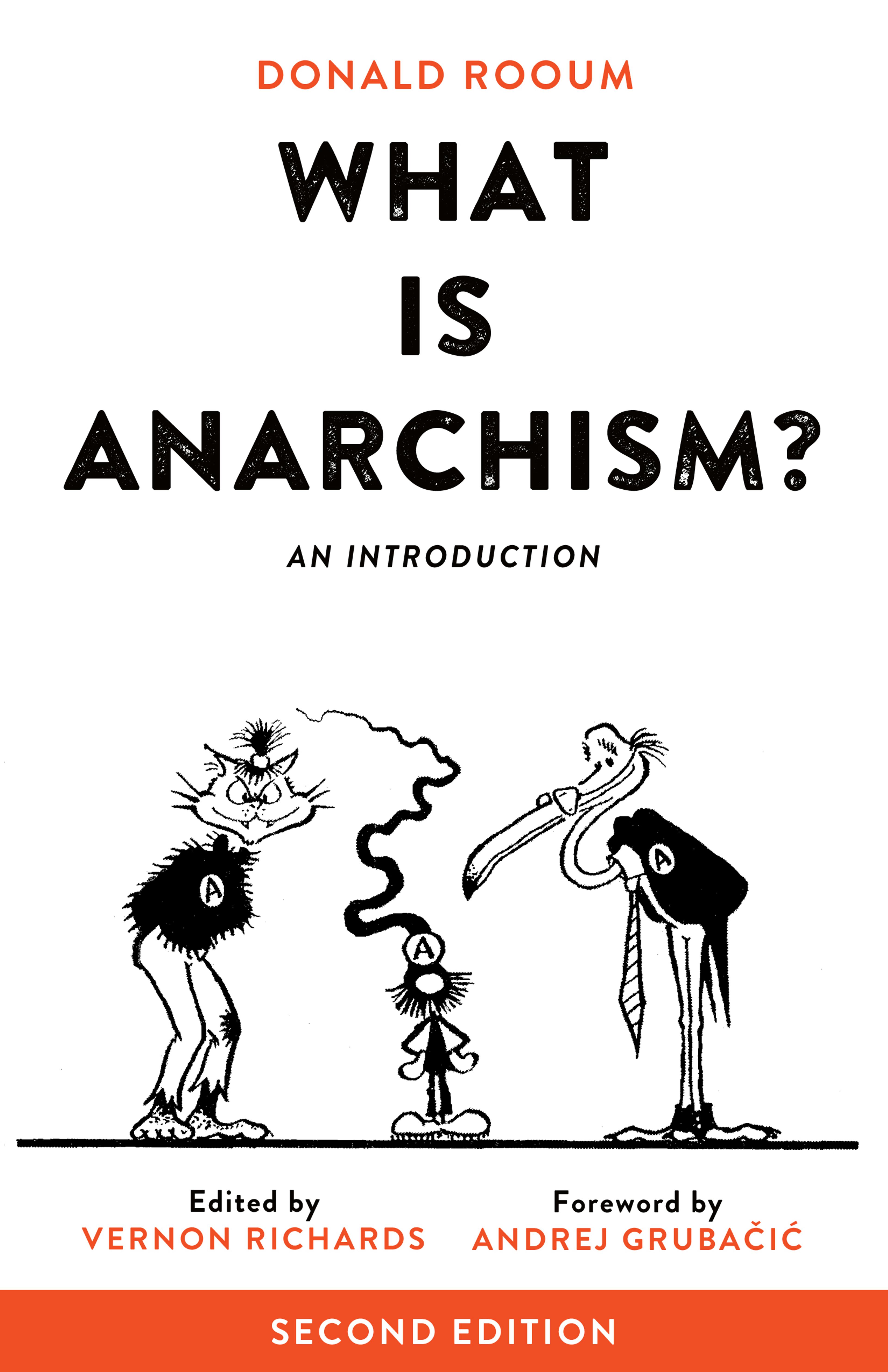 Cover of book titled What Is Anarchism?: An Introduction