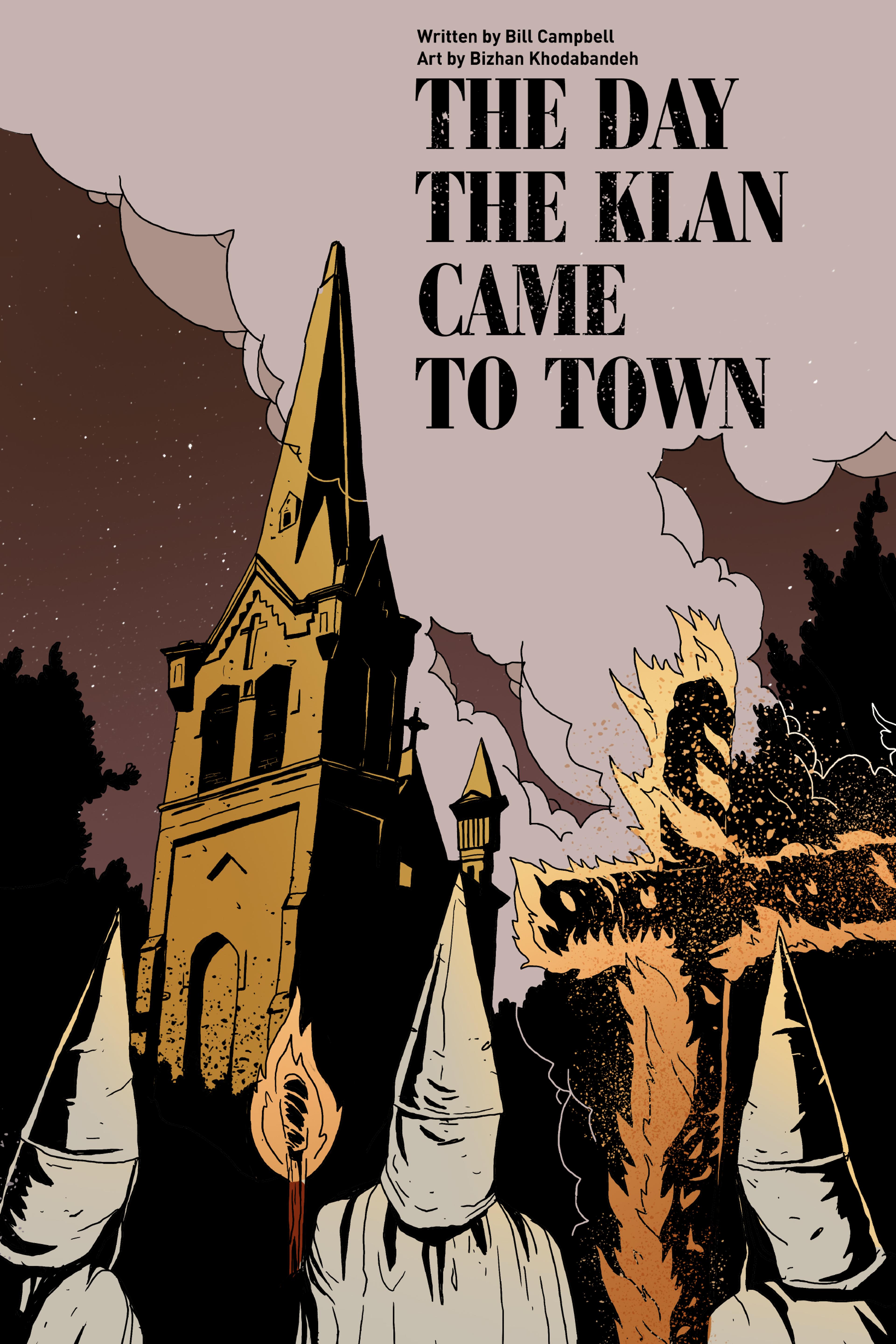 Cover of book titled The Day the Klan Came to Town