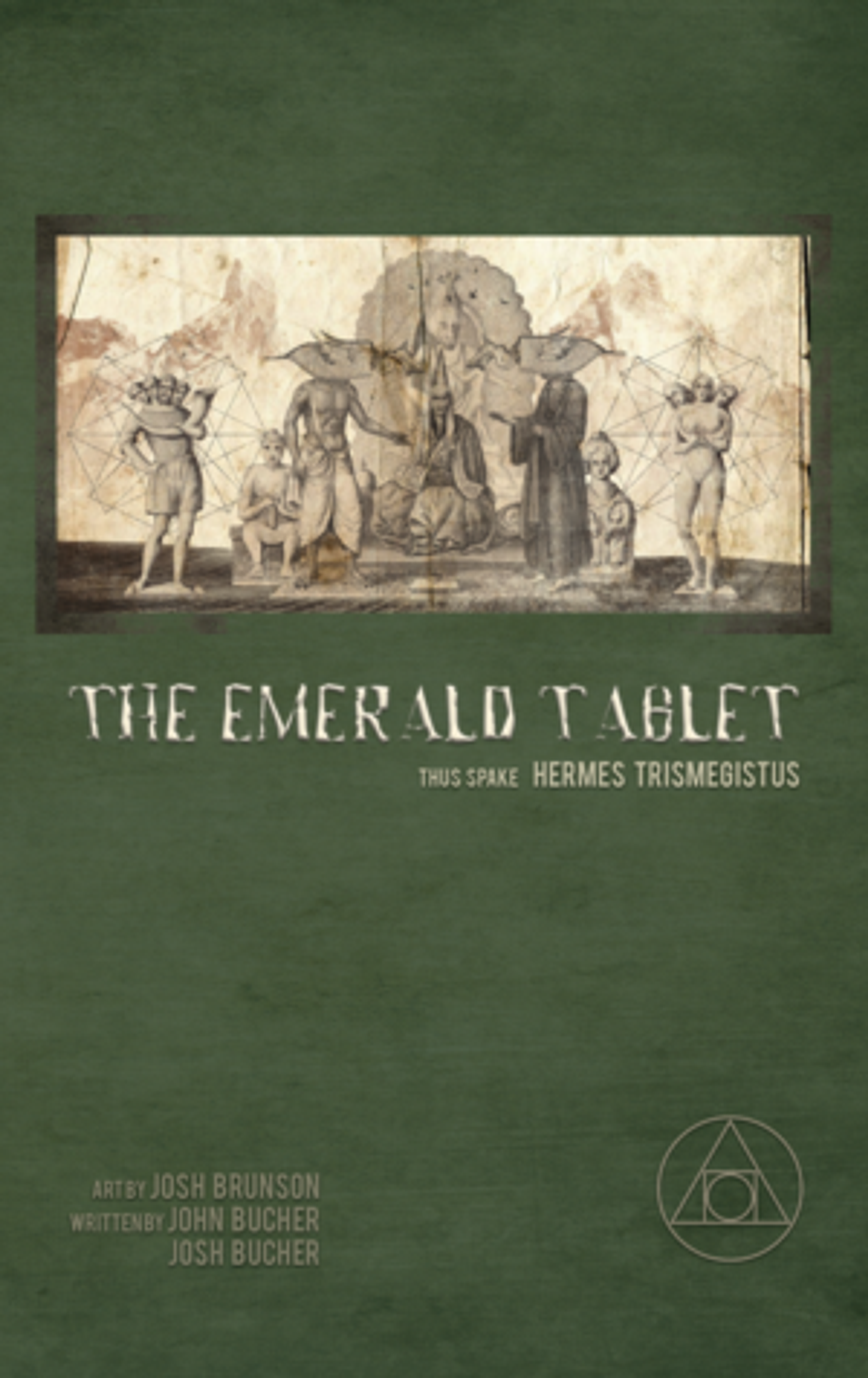 Cover of book titled The Emerald Tablet