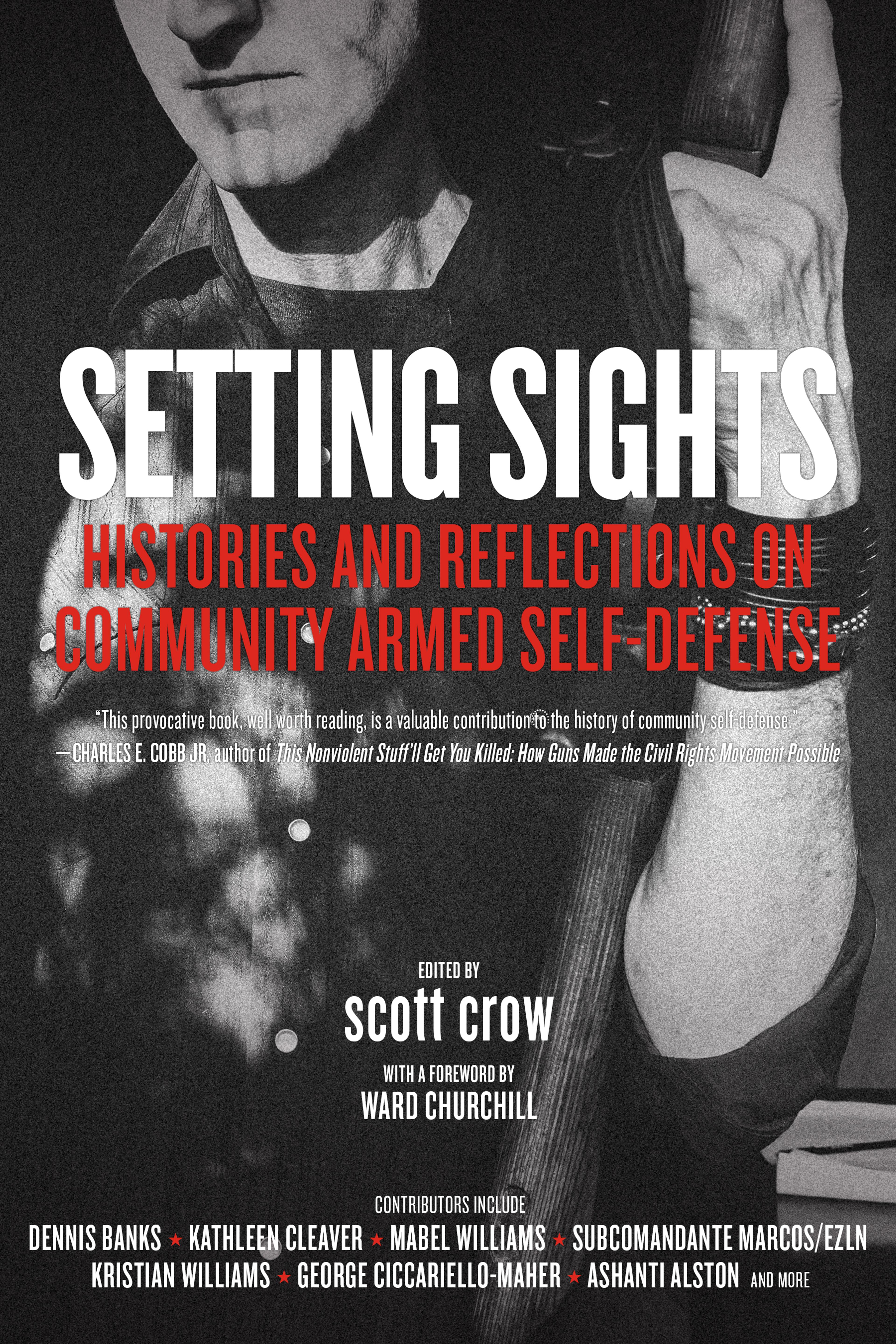 Cover of book titled Setting Sights: Histories and Reflections on Community Armed Self-Defense