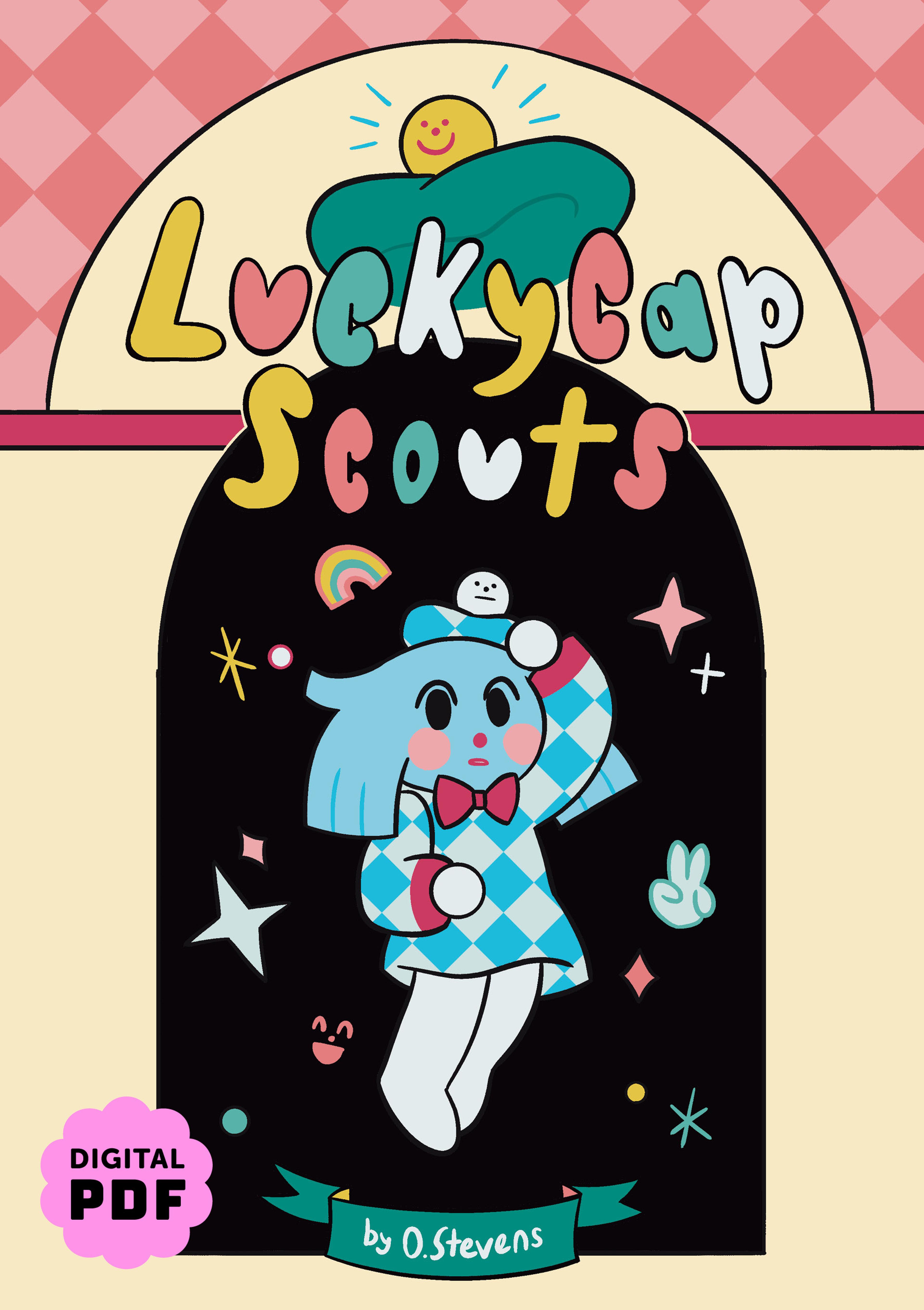 Cover of book titled Lucky Cap Scouts