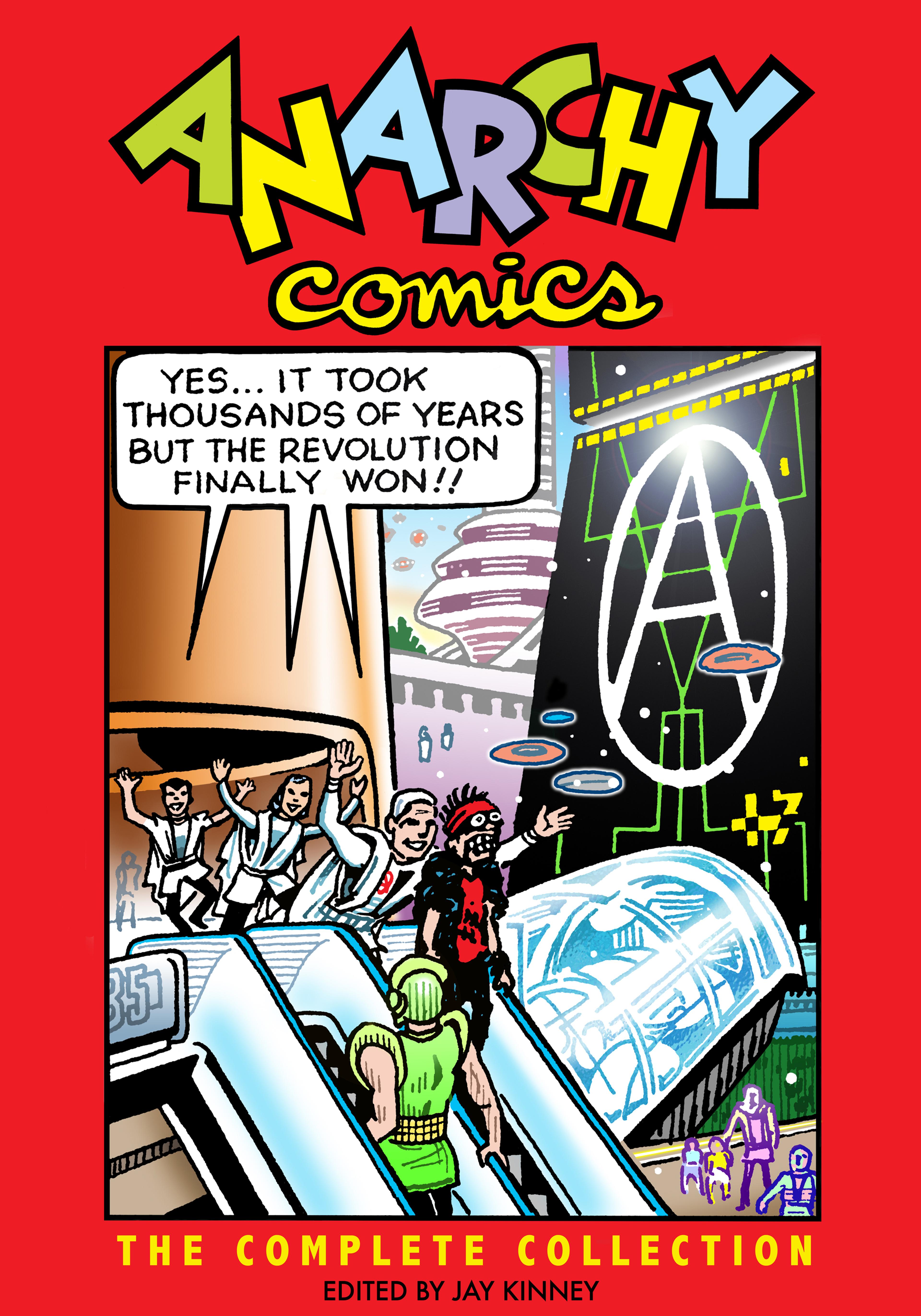 Cover of book titled Anarchy Comics: The Complete Collection