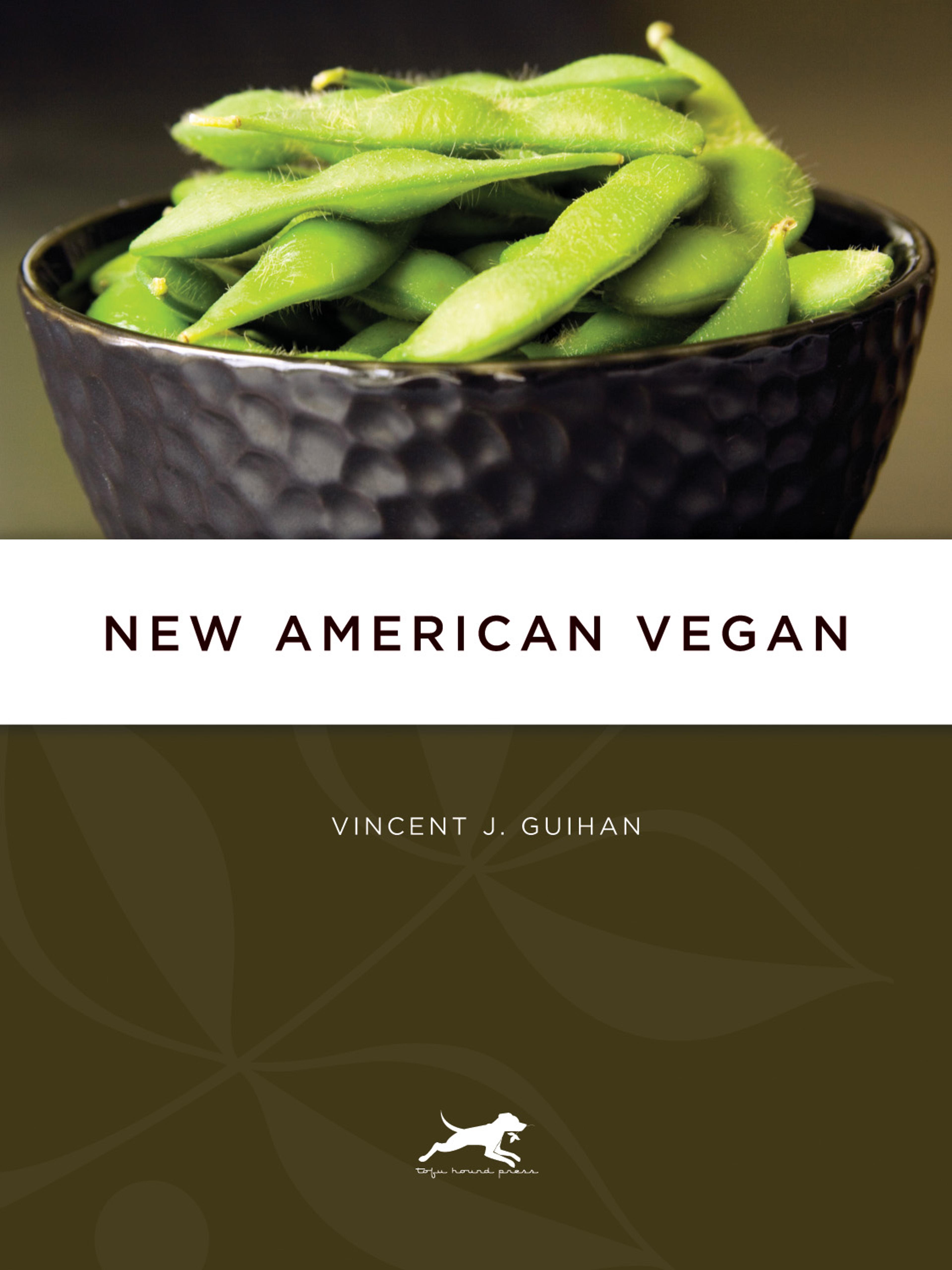 Cover of book titled New American Vegan