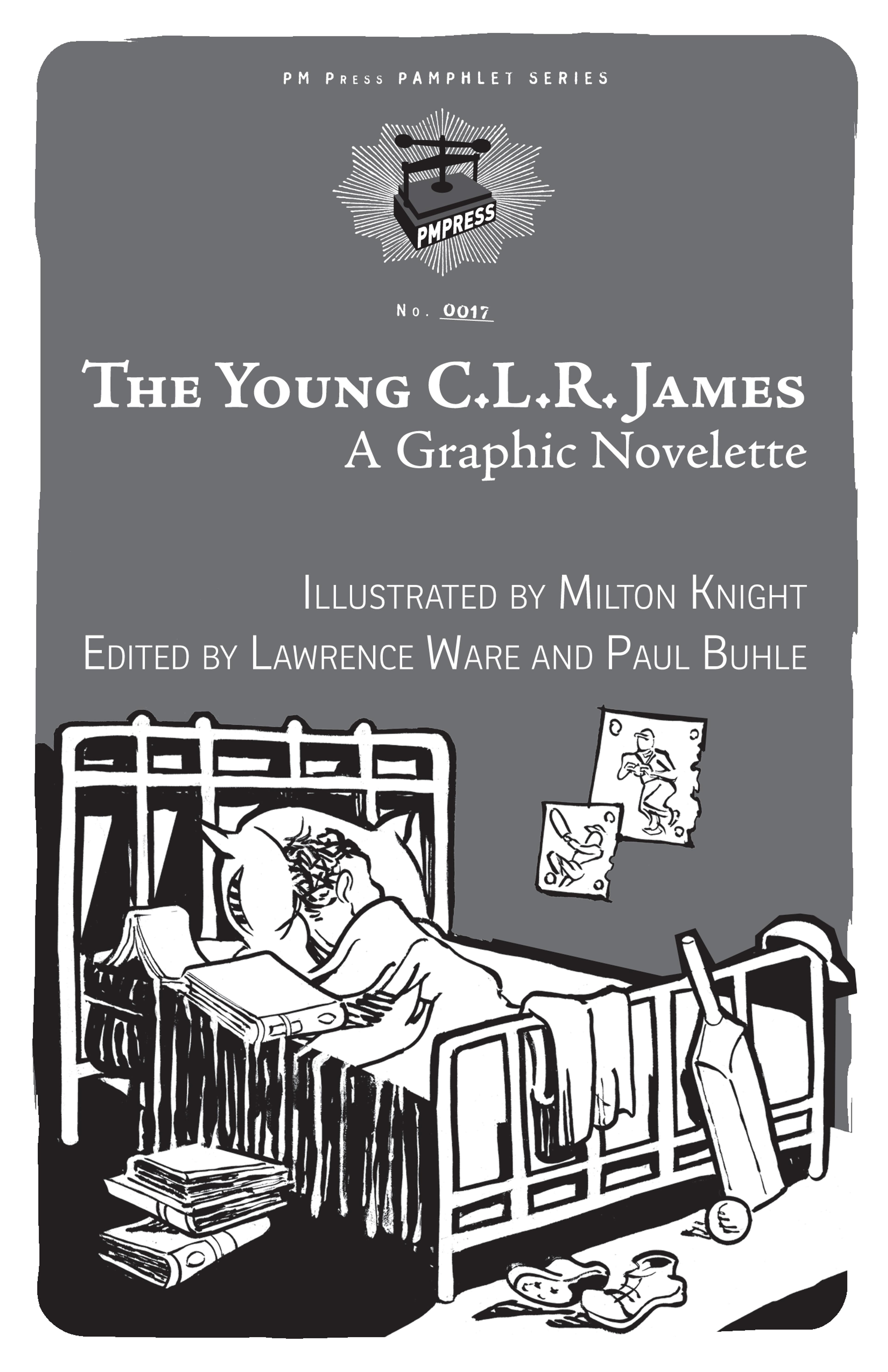 Cover of book titled Young C.L.R. James: A Graphic Novelette