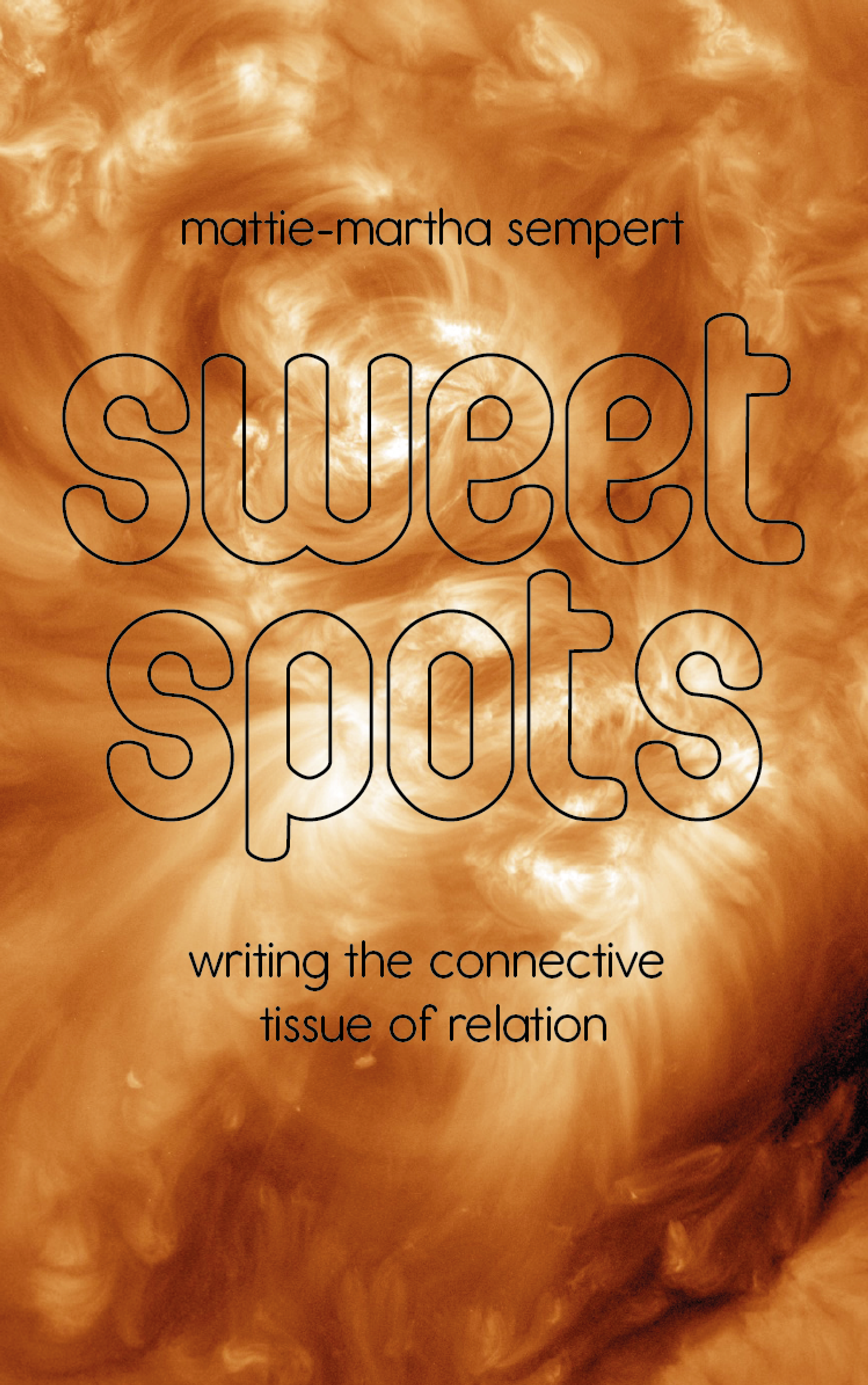 Cover of book titled Sweet Spots: Writing the Connective Tissue of Relation