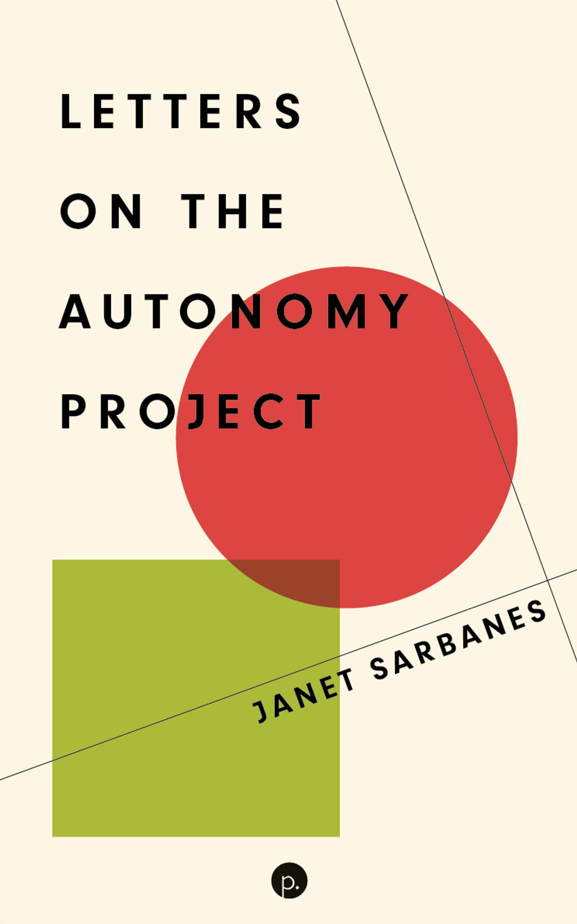 Cover of book titled Letters on the Autonomy Project