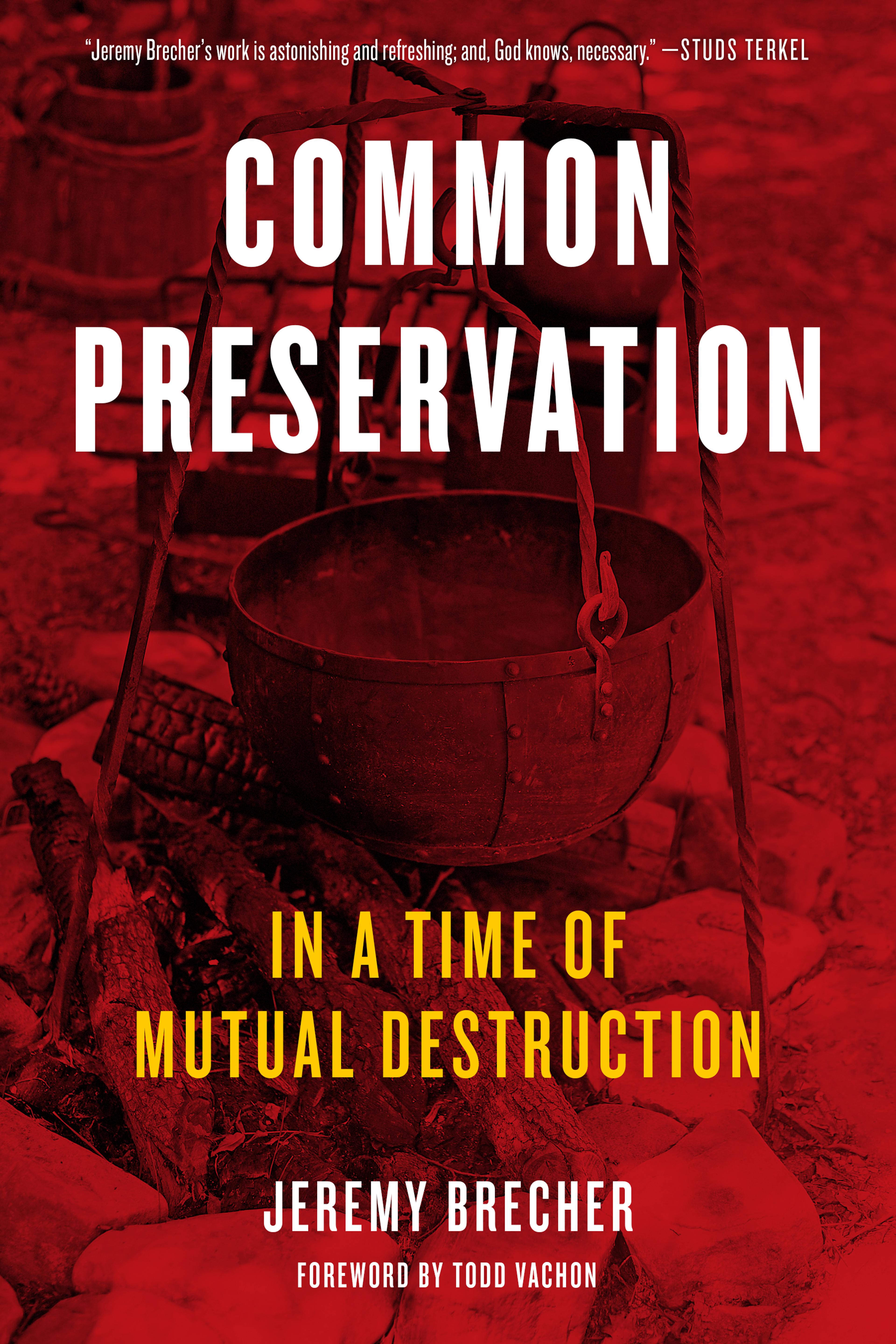 Cover of book titled Common Preservation: In a Time of Mutual Destruction