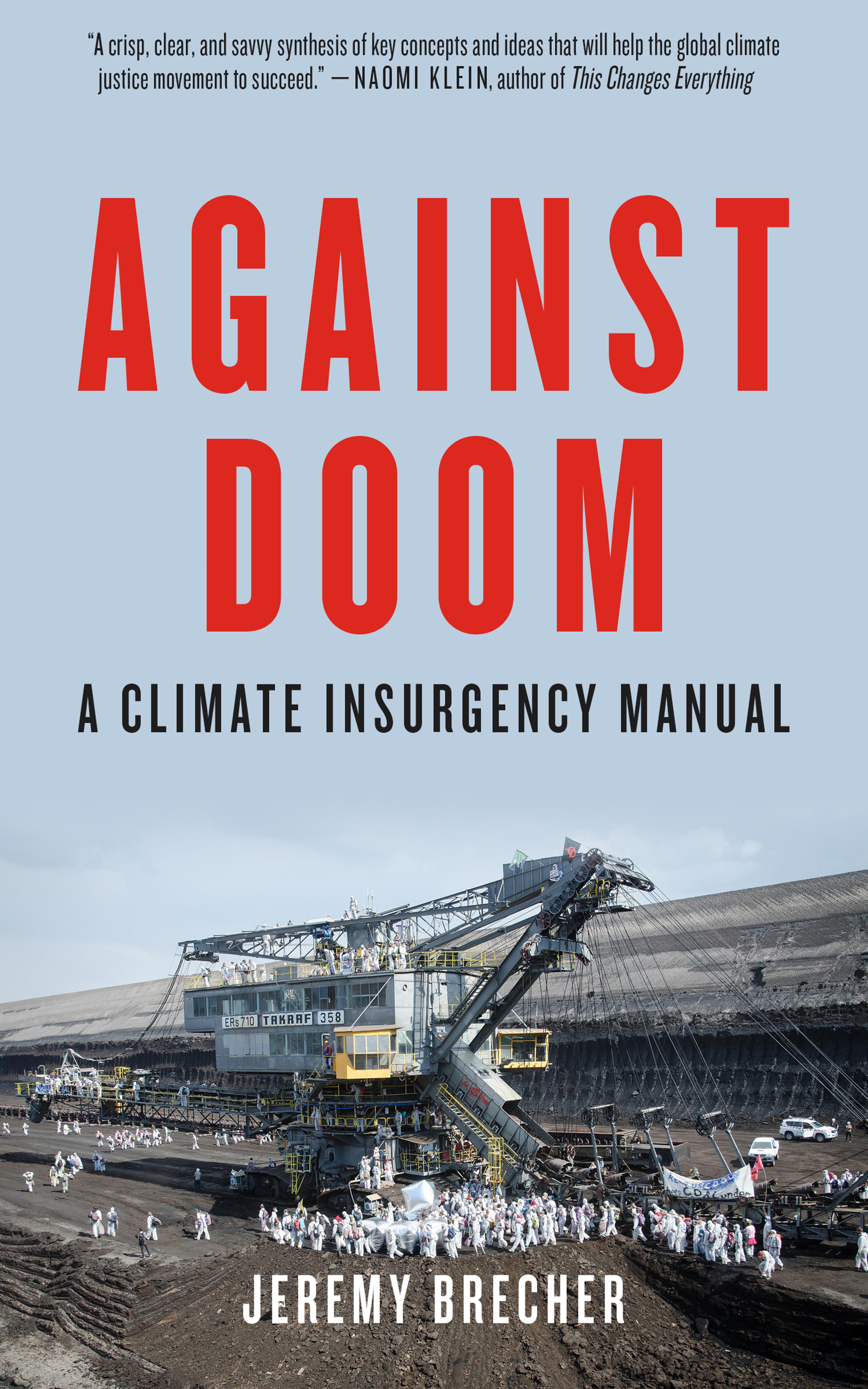 Cover of book titled Against Doom: A Climate Insurgency Manual