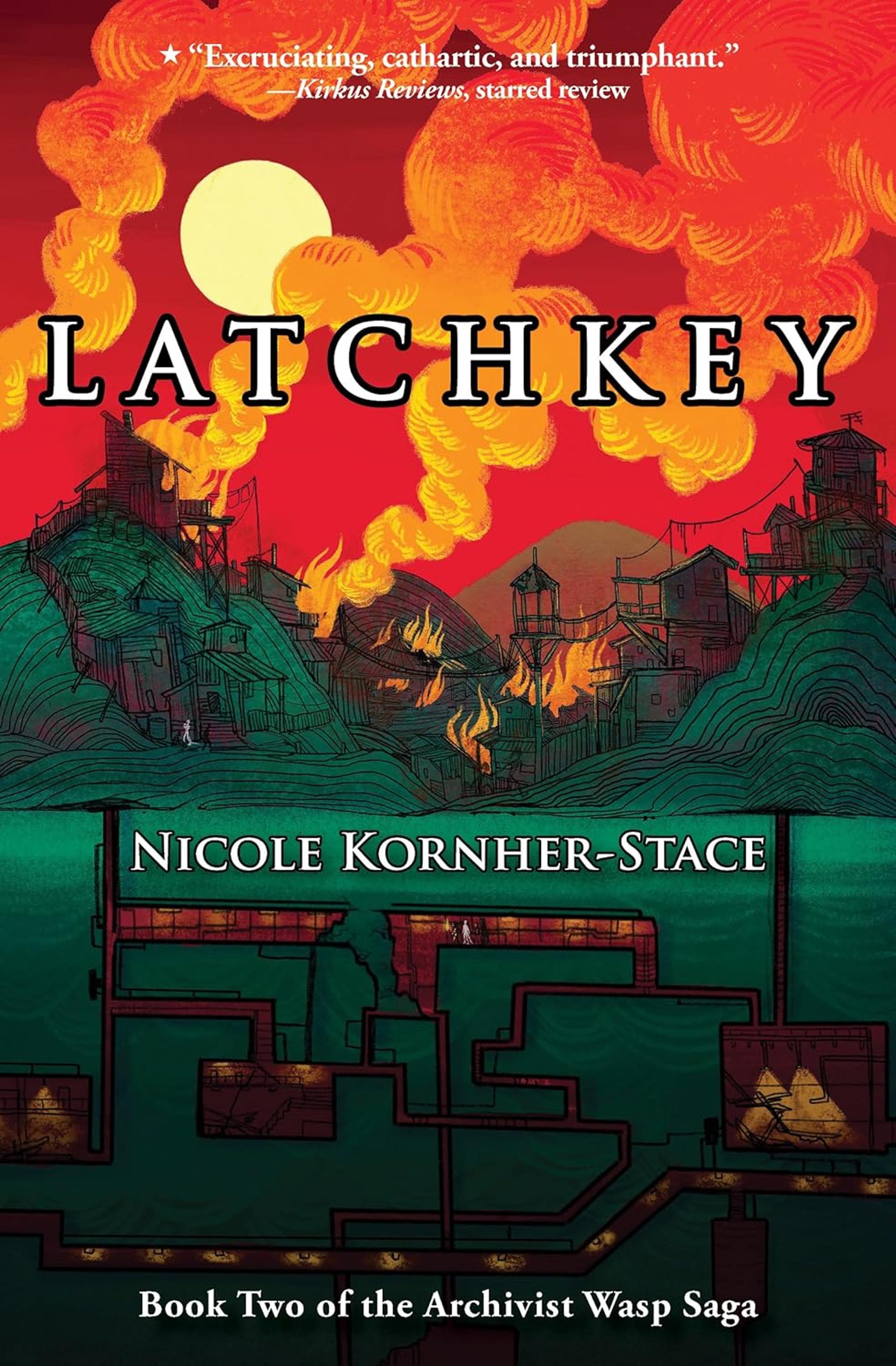 Cover of book titled Latchkey