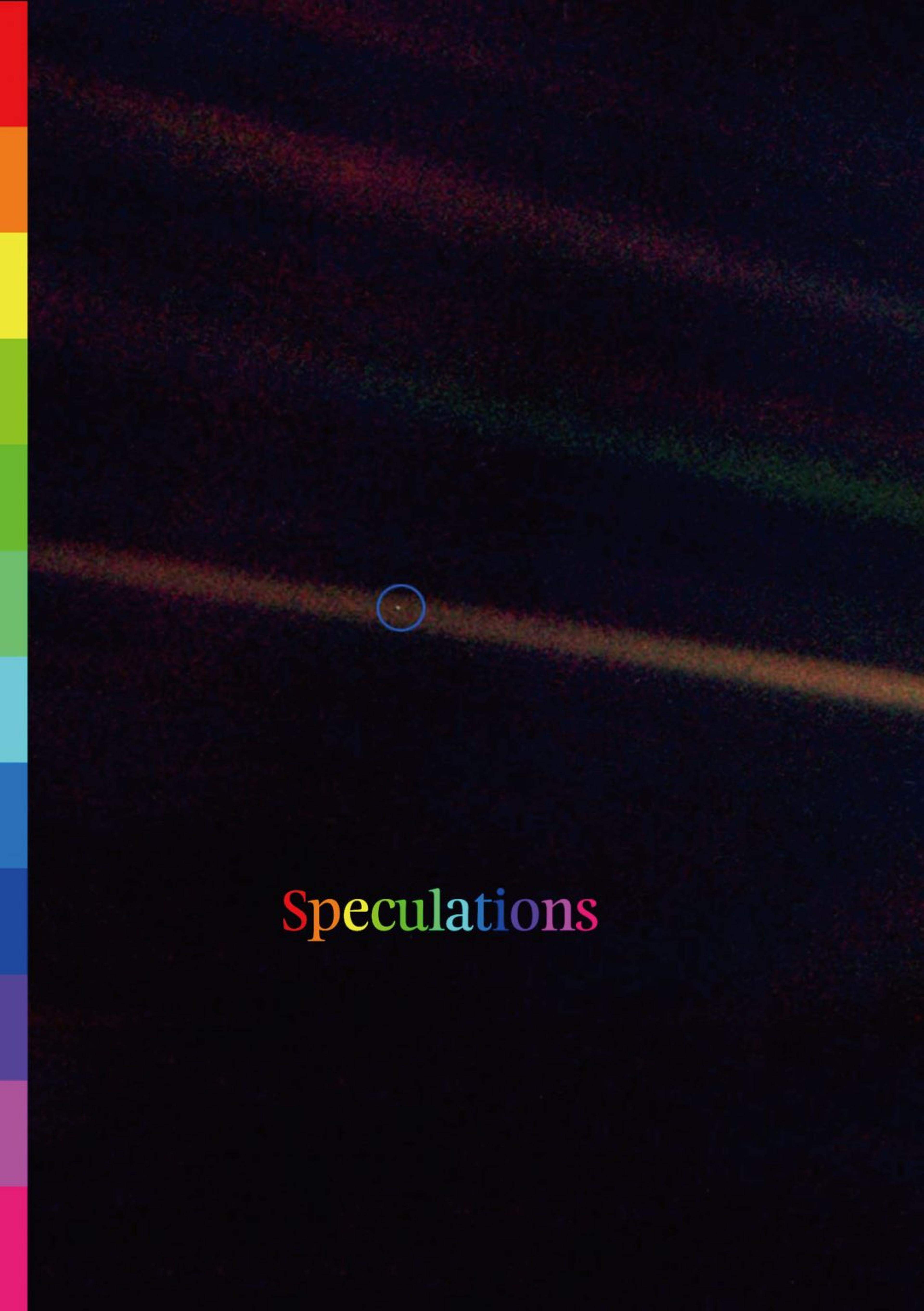 Cover of book titled Speculations I