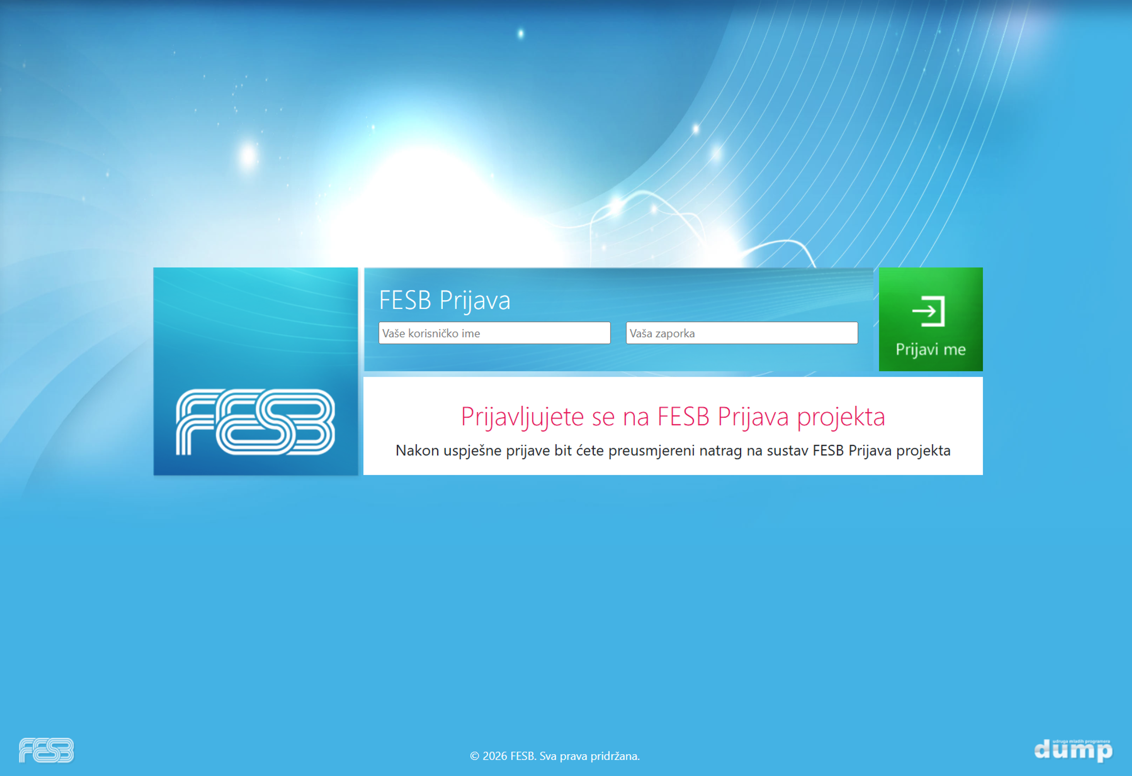 FESB project submissions app