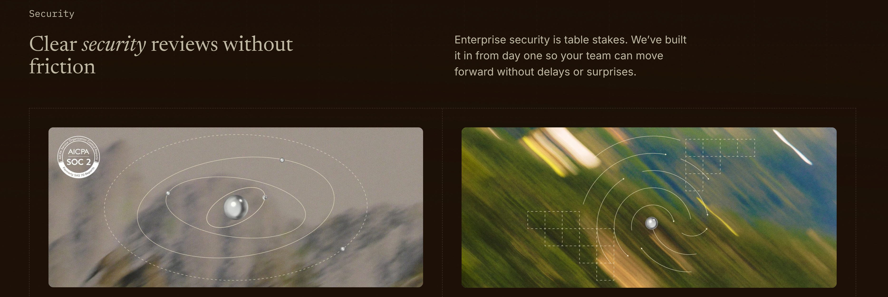 Image of enterprise page on Scrunch website