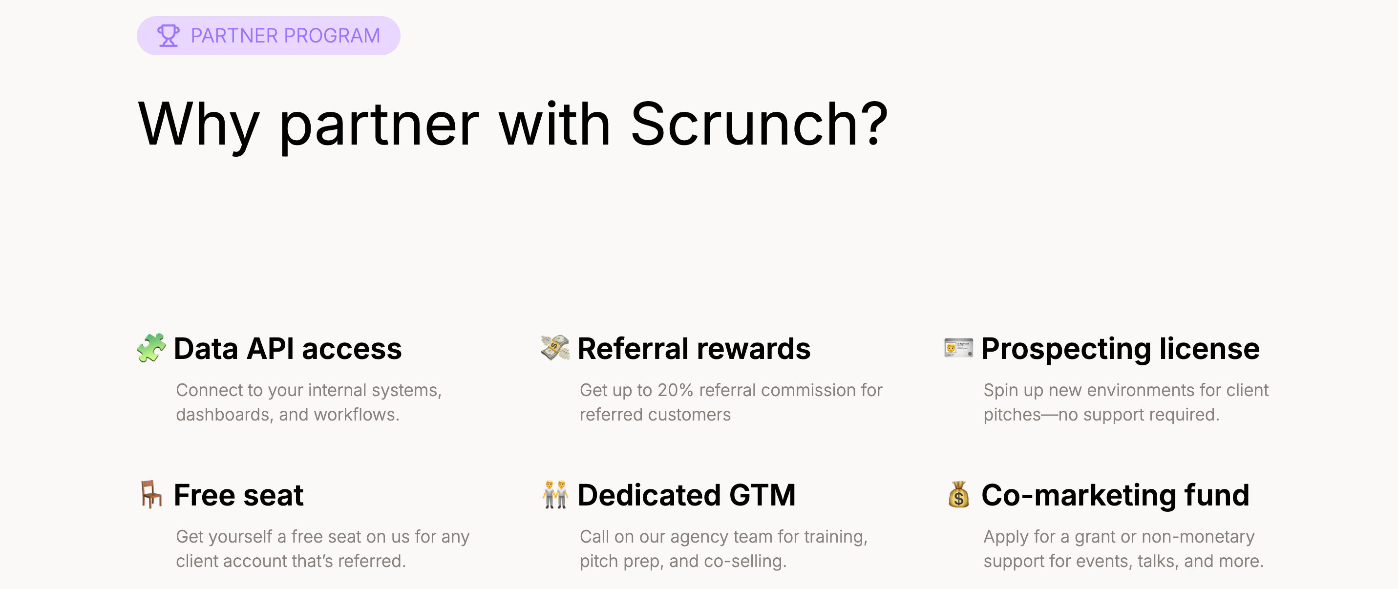 Image from Agencies page on Scrunch website Image from Agencies page on Scrunch website