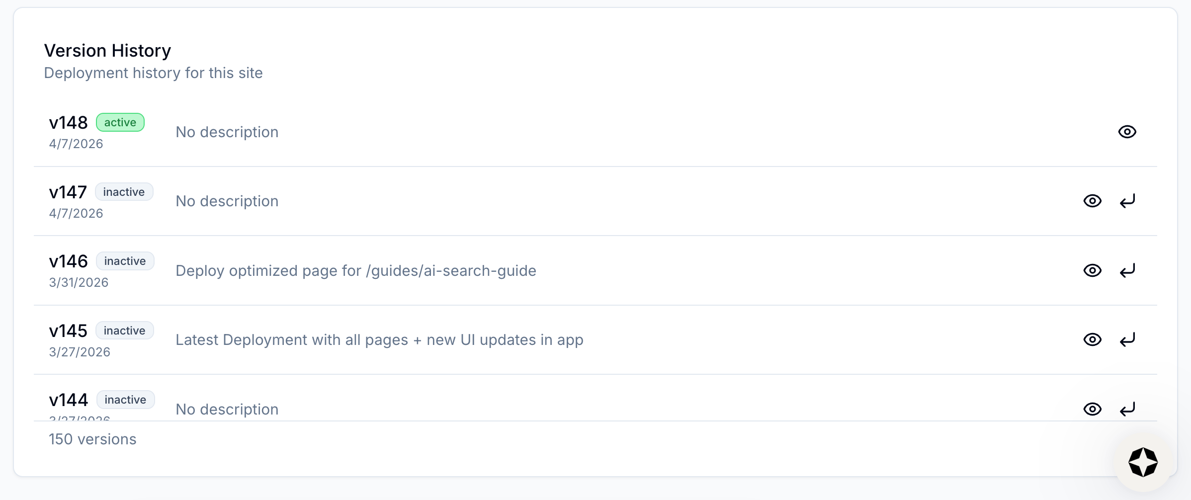 Image from Content Delivery tab in Scrunch