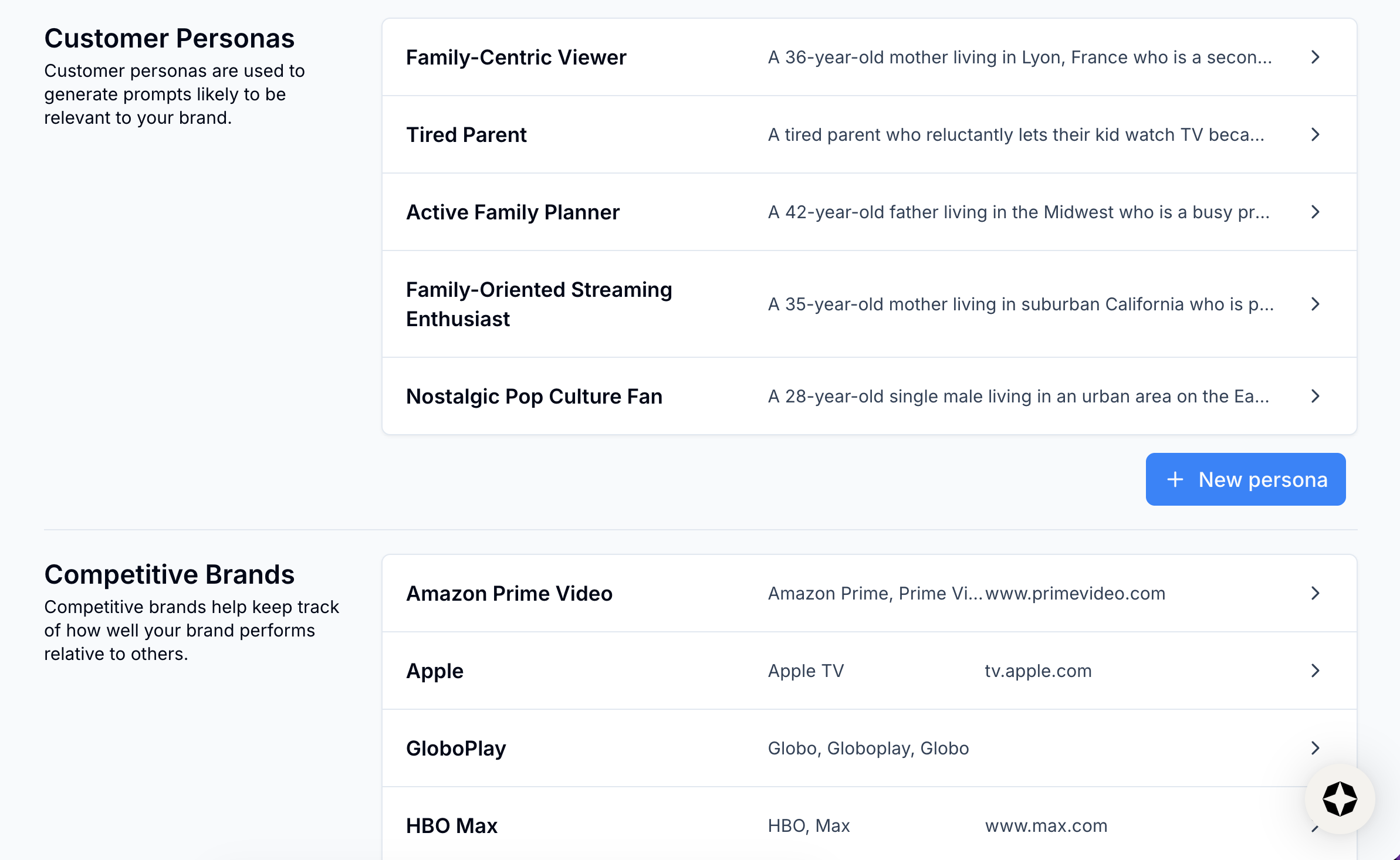 Image of Context tab in Scrunch Image of Context tab in Scrunch