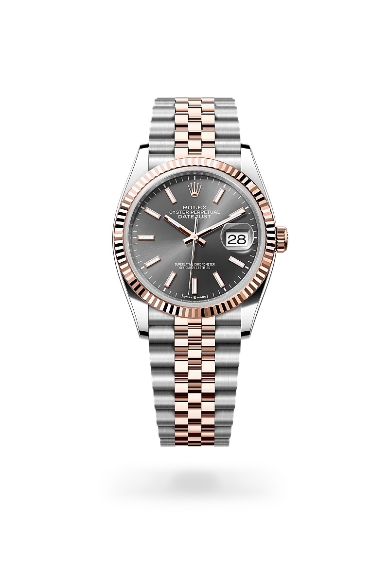 Rolex Datejust 36, Oyster, 36 mm, Oystersteel and Everose gold | Château d'Ivoire