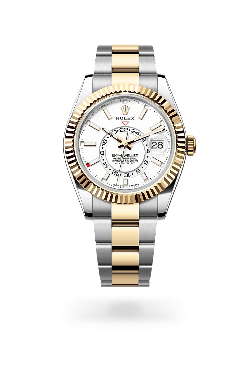 Rolex Sky-Dweller, Oyster, 42 mm, Oystersteel and yellow gold | Château d'Ivoire