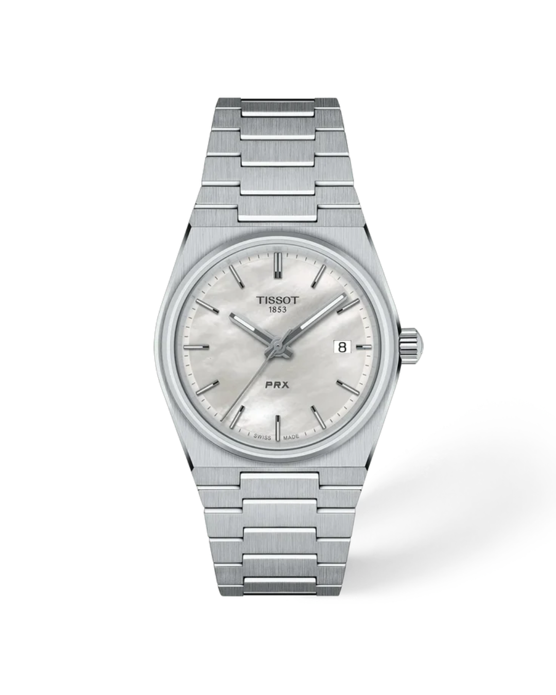 Stainless steel Tissot PRX Watch