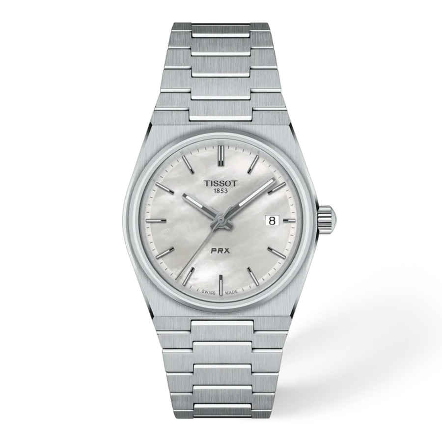 Stainless steel Tissot PRX Watch
