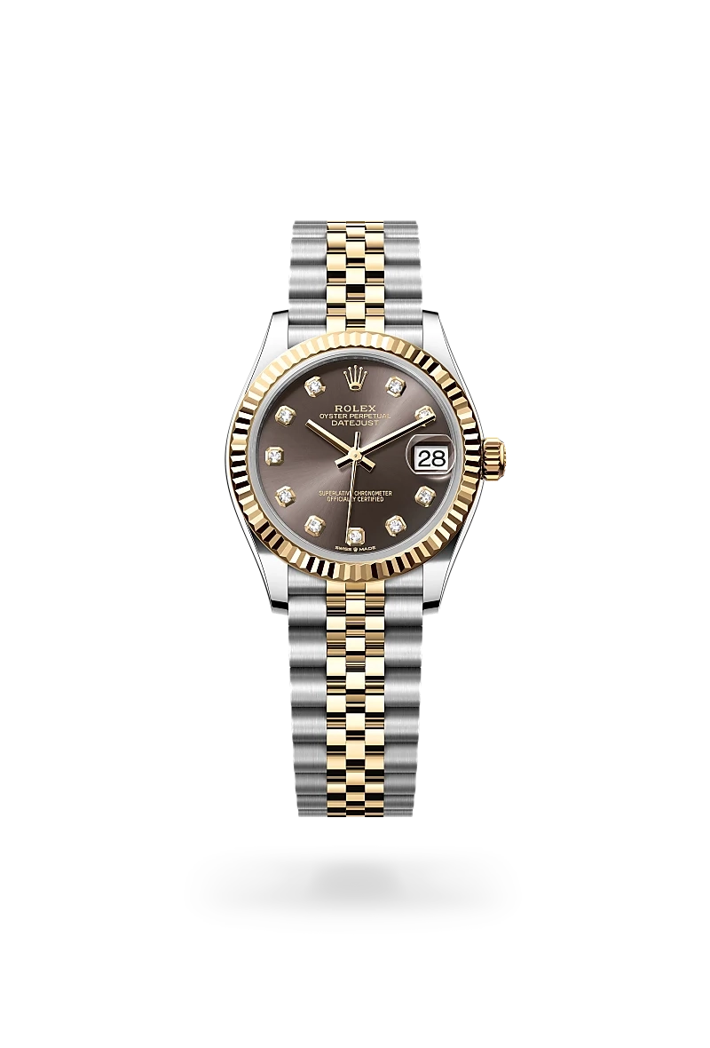 Rolex Datejust 31, Oyster, 31 mm, acier Oystersteel et or jaune | Château d'Ivoire
