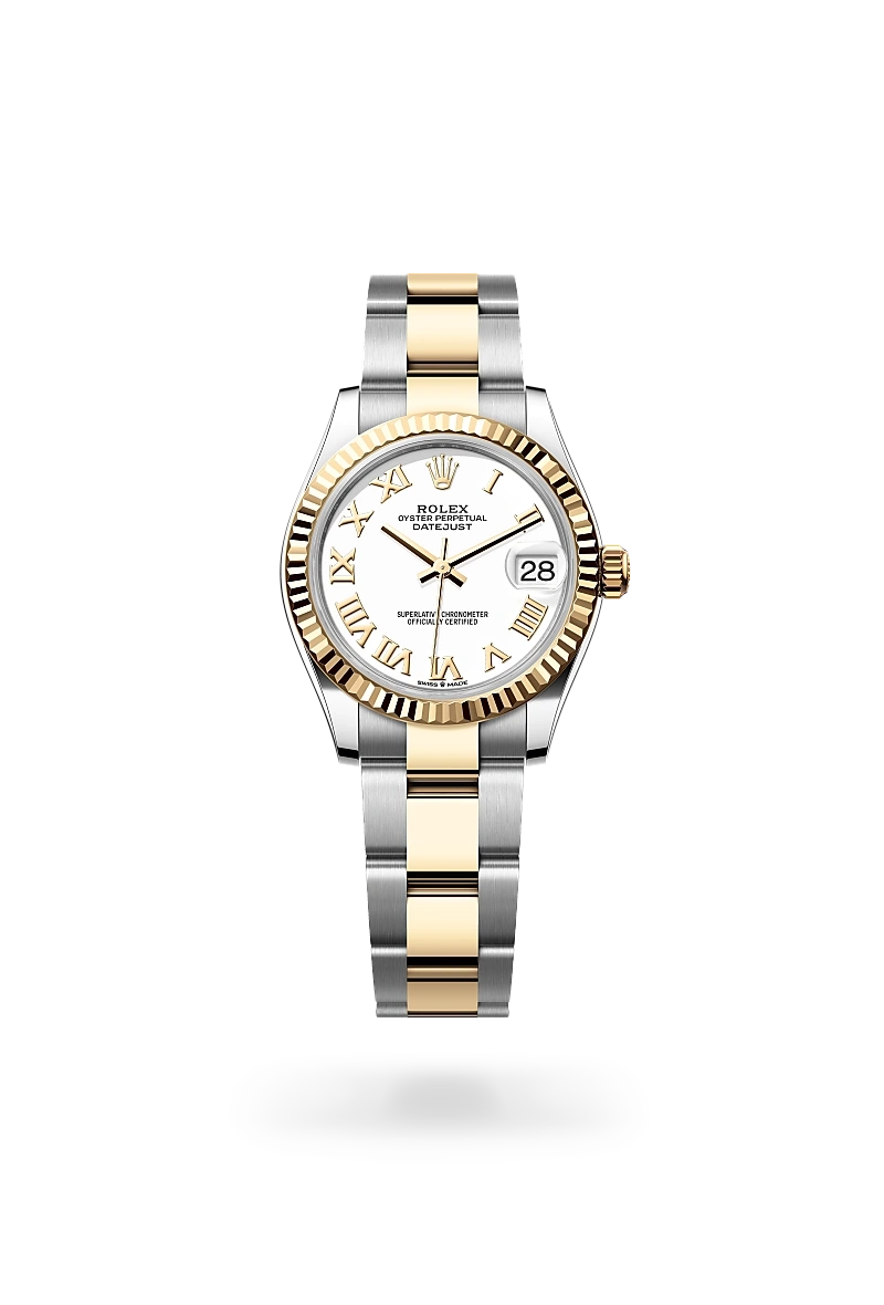 Rolex Datejust 31, Oyster, 31 mm, Oystersteel and yellow gold | Château d'Ivoire