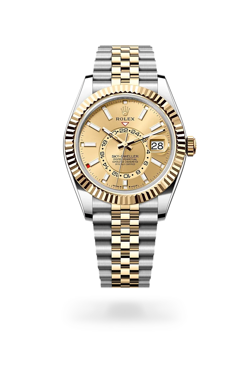 Rolex Sky-Dweller, Oyster, 42 mm, Oystersteel and yellow gold | Château d'Ivoire