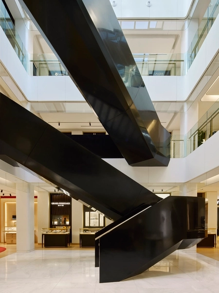 The staircase