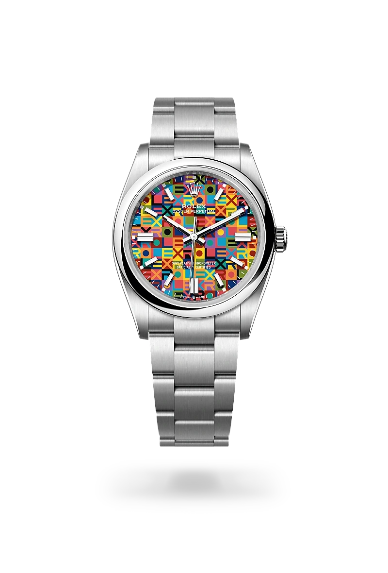 Oyster Perpetual 36 Rolex Oyster Perpetual 36, Oyster, 36 mm, Oystersteel | Château d'Ivoire