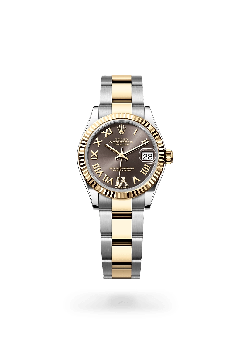 Rolex Datejust 31, Oyster, 31 mm, Oystersteel and yellow gold | Château d'Ivoire