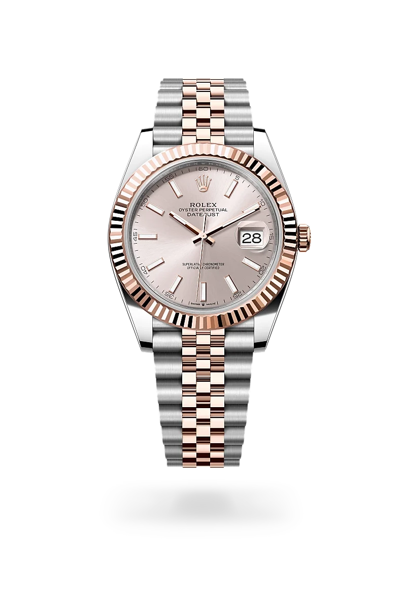 Rolex Datejust 41, Oyster, 41 mm, Oystersteel and Everose gold | Château d'Ivoire