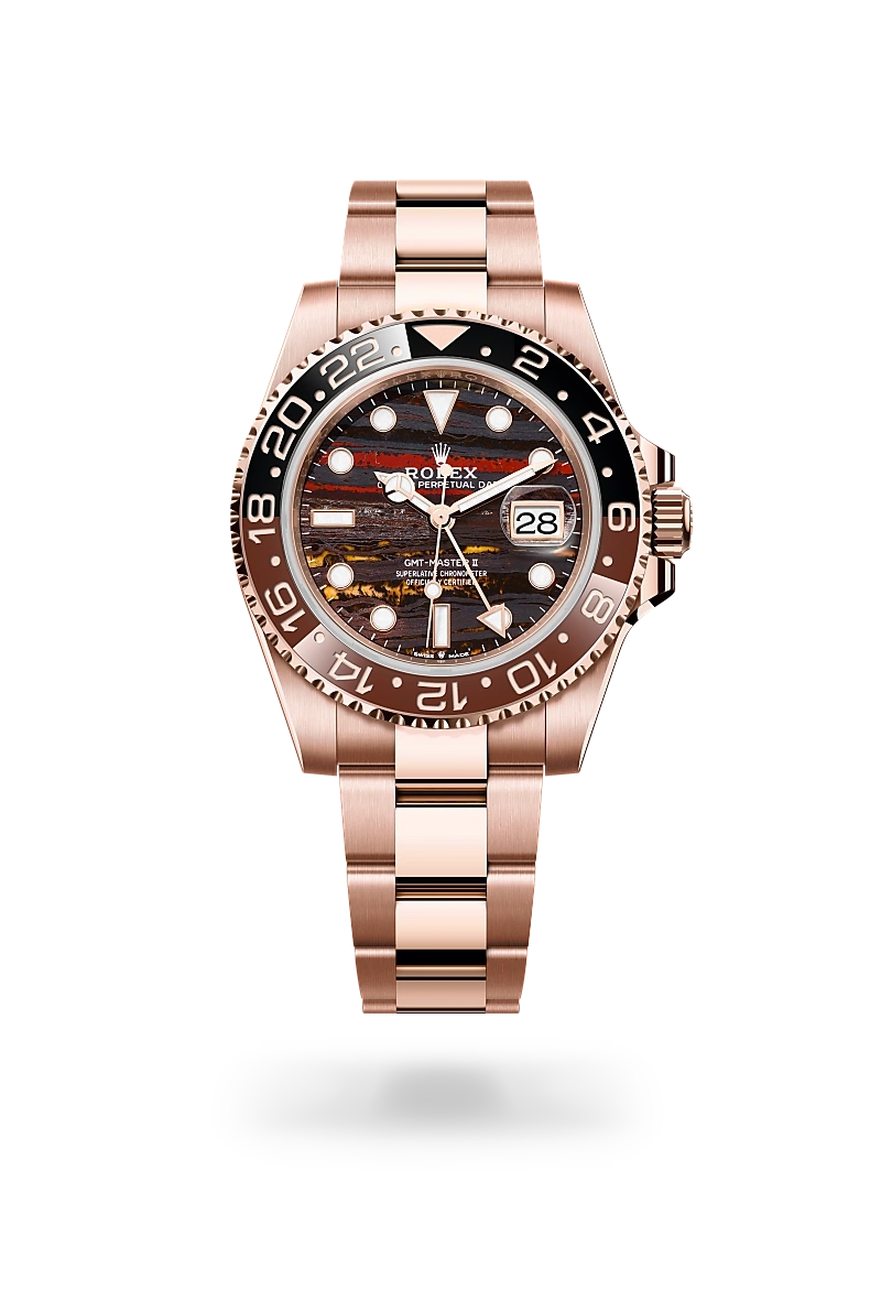 Rolex GMT-Master II, Oyster, 40 mm, Everose gold | Château d'Ivoire