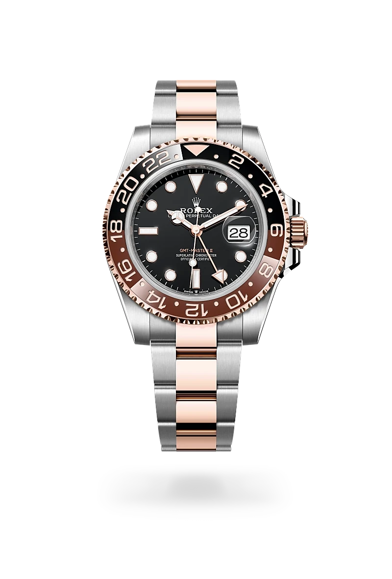 Rolex GMT-Master II, Oyster, 40 mm, Oystersteel and Everose gold | Château d'Ivoire