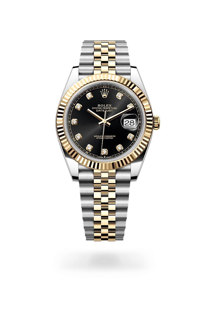 Rolex Datejust 41, Oyster, 41 mm, Oystersteel and yellow gold | Château d'Ivoire