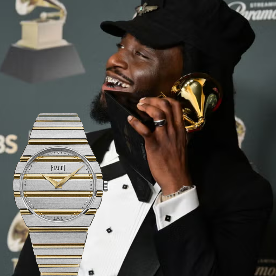 Shaboozey-Piaget Polo79 deux tons