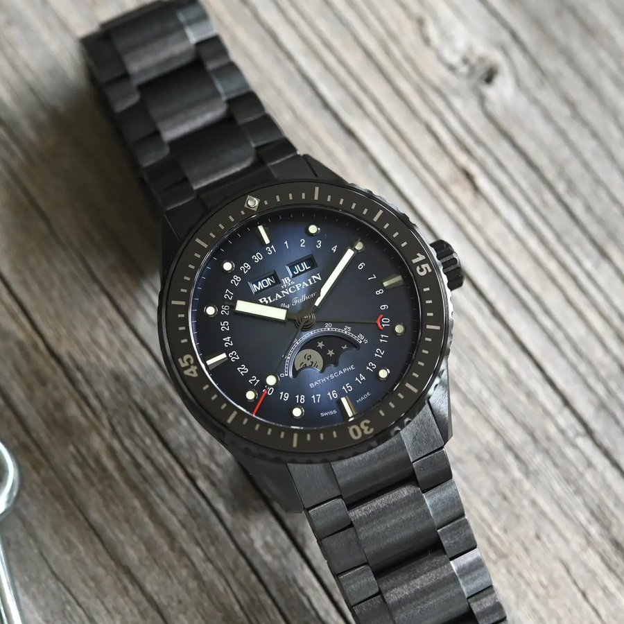 Blancpain Bathyscaphe Quantième Complet Phases de Lune