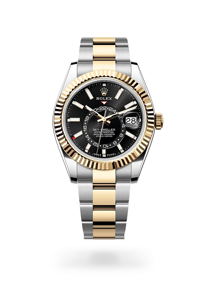 Rolex Sky-Dweller, Oyster, 42 mm, Oystersteel and yellow gold | Château d'Ivoire