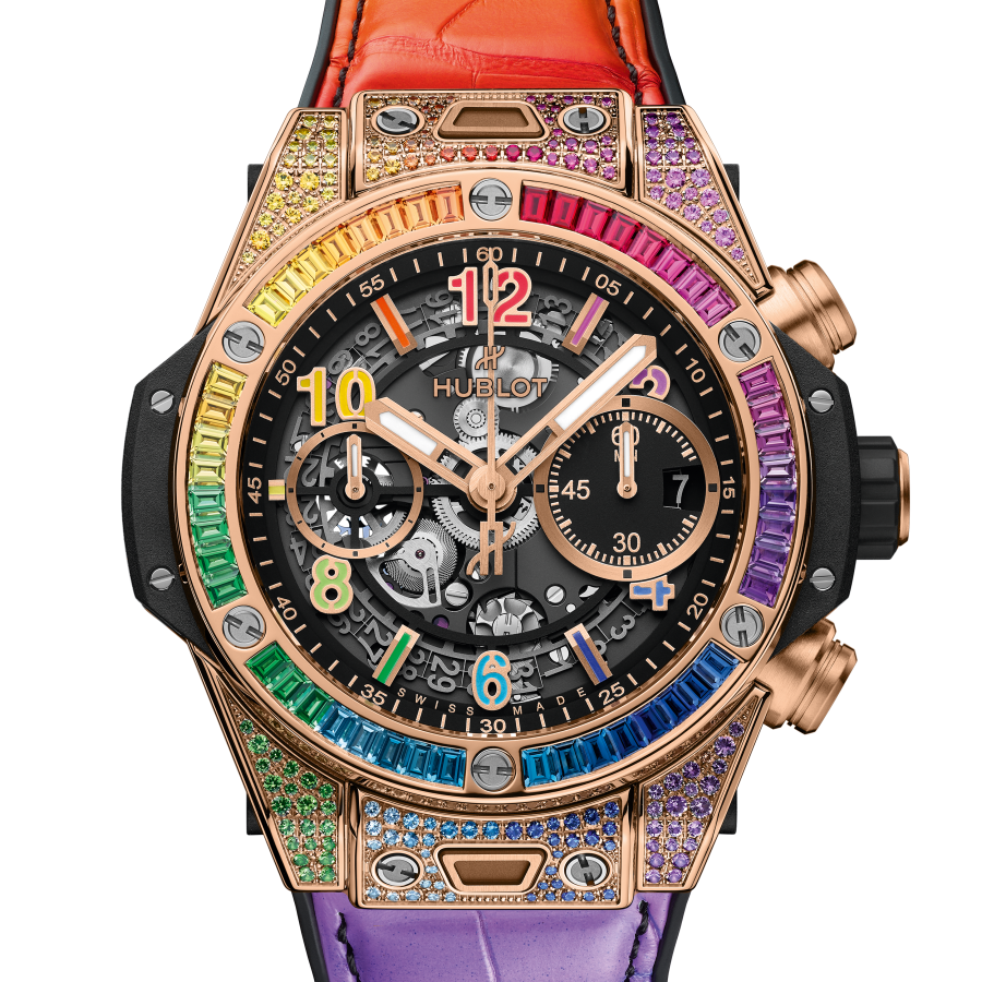 Hublot Big Bang Unico King Gold Rainbow 42 mm